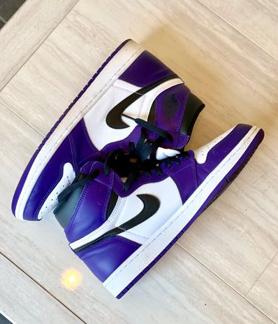 Nike Air Jordan 1 Retro High OG "Court Purple White/Black" (2020)