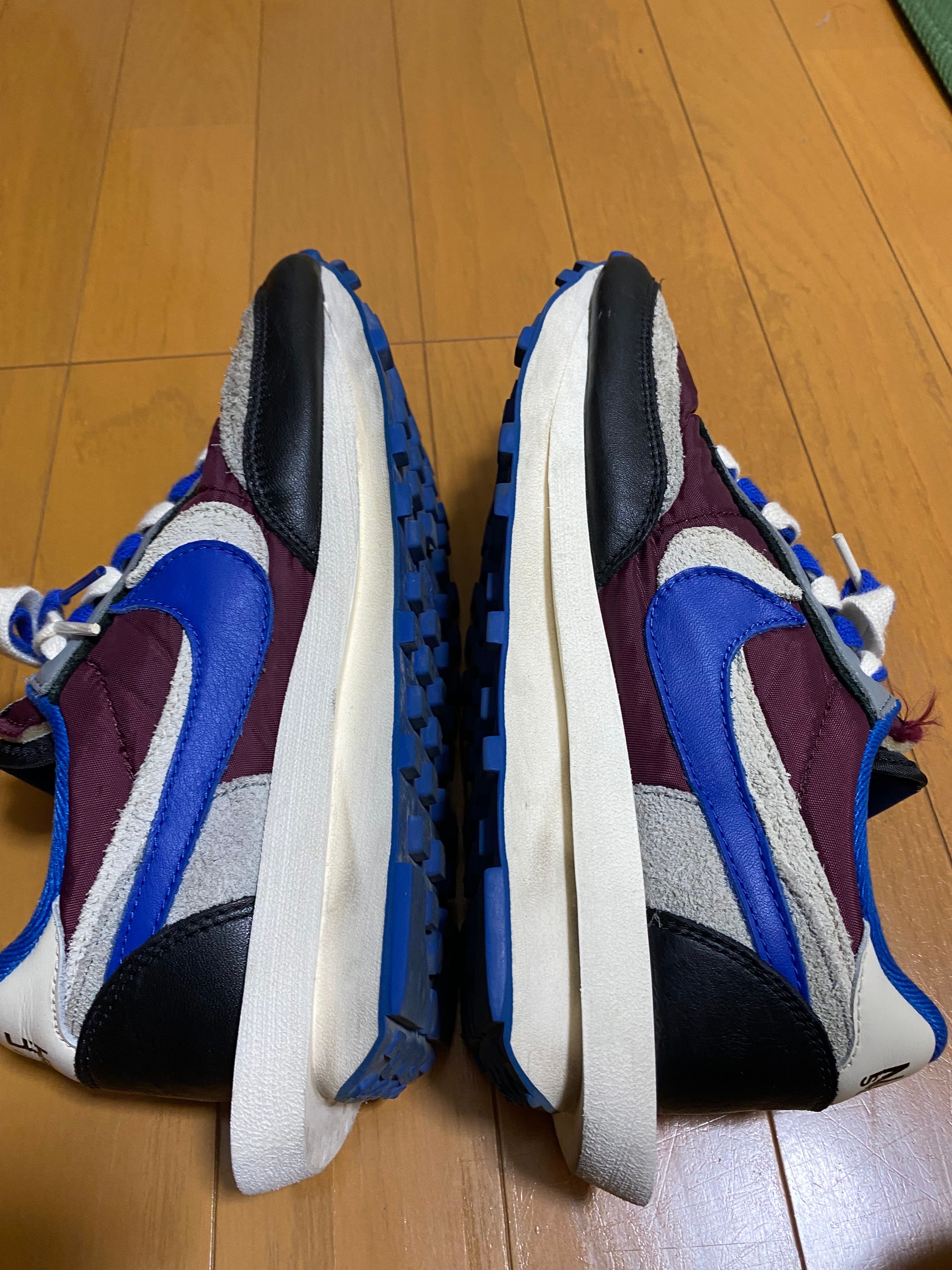 UNDERCOVER × sacai × Nike LD Waffle "Night Maroon/Pale Ivory-Ground Grey-Team Royal"
