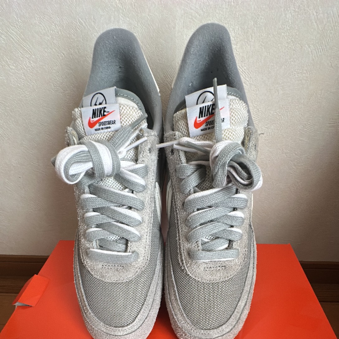 fragment design × sacai × Nike LD Waffle "Light Smoke Grey"