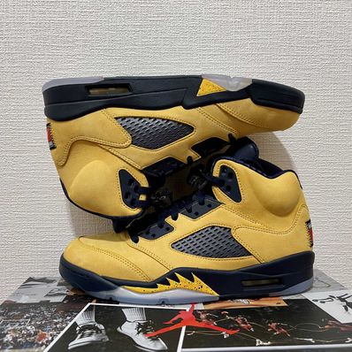 NIKE AIR JORDAN 5 "MICHIGAN"