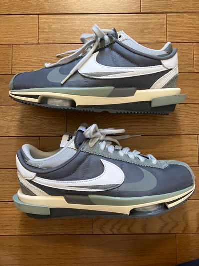 sacai × Nike Zoom Cortez "Iron Grey"