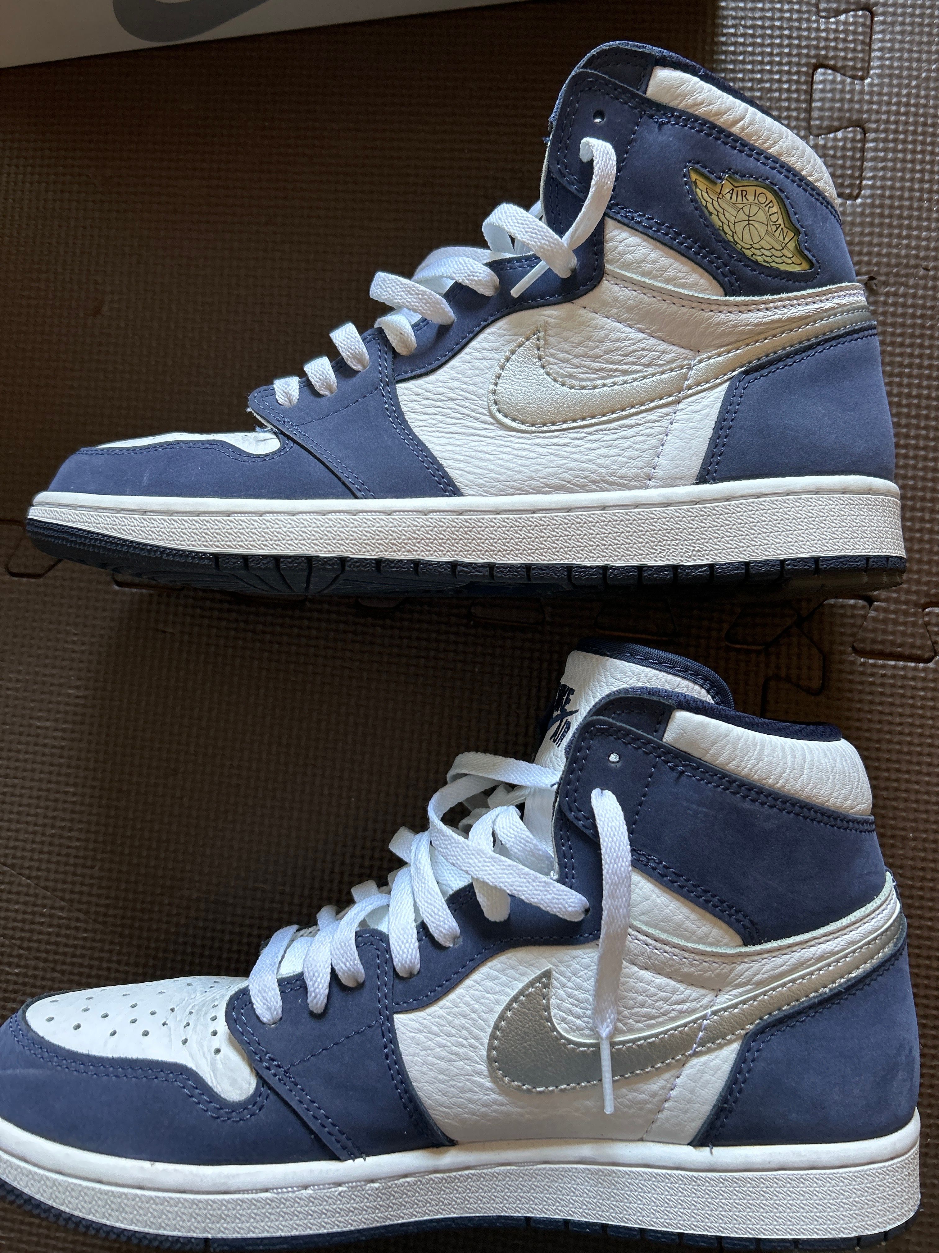 Nike Air Jordan 1 High OG CO.JP "White/Midnight Navy" (2020)(ブリーフケースなし)