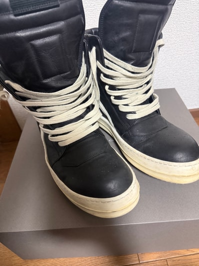 Rick Owens Women's FW25 Concordians Geobasket "Black/Milk/Milk"