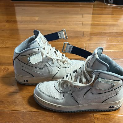 Nike Air Force 1 Mid "Pearl White"