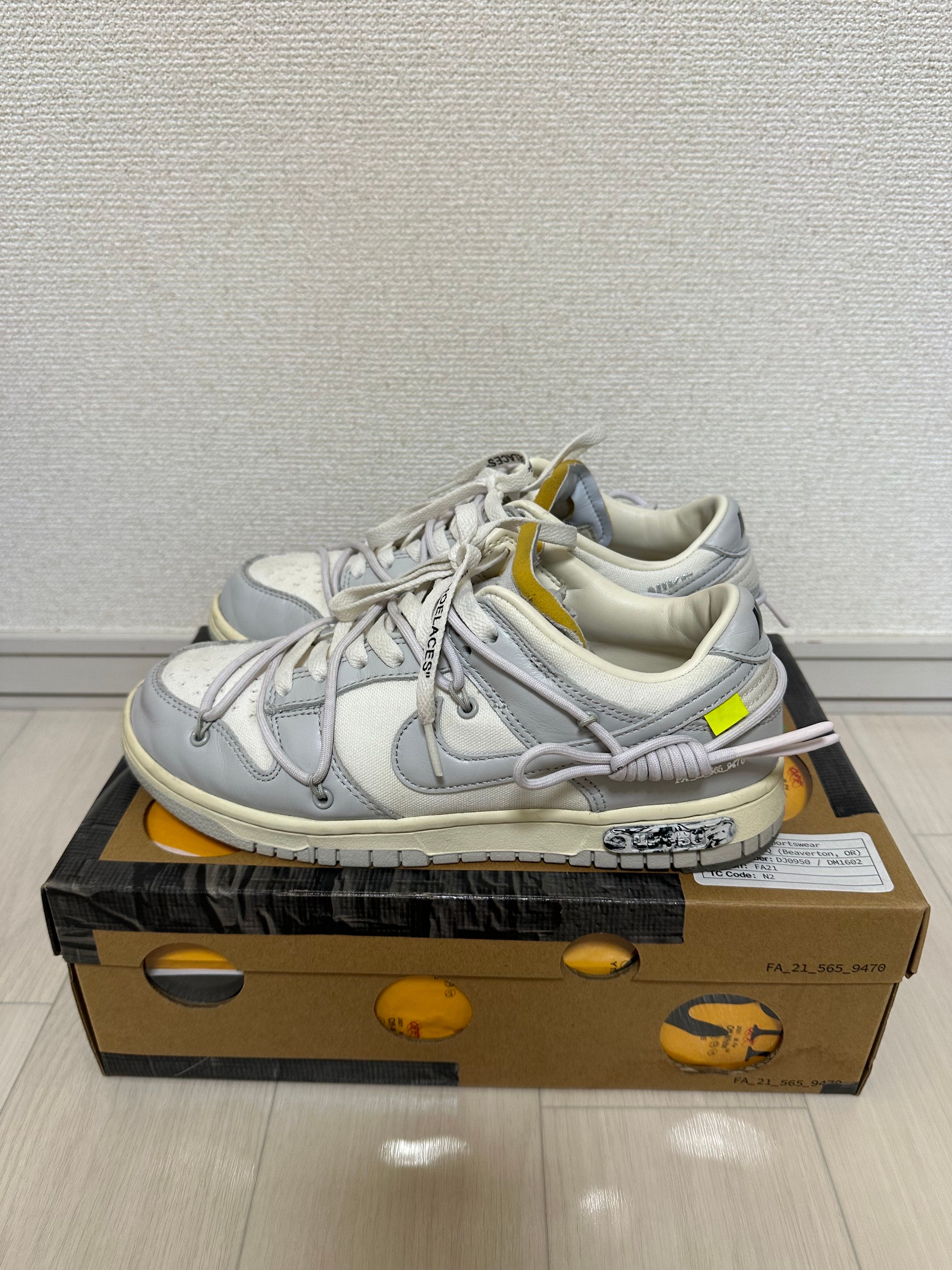Off-White × Nike Dunk Low 1 of 50 "Lot.49"