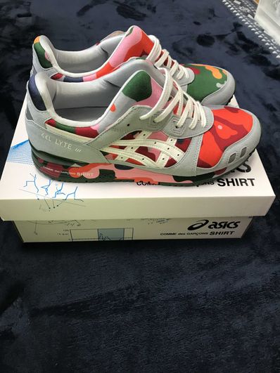 COMME desGARÇONS SHIRT × ASICS GEL-LYTE 3 "CAMOUFLAGE"