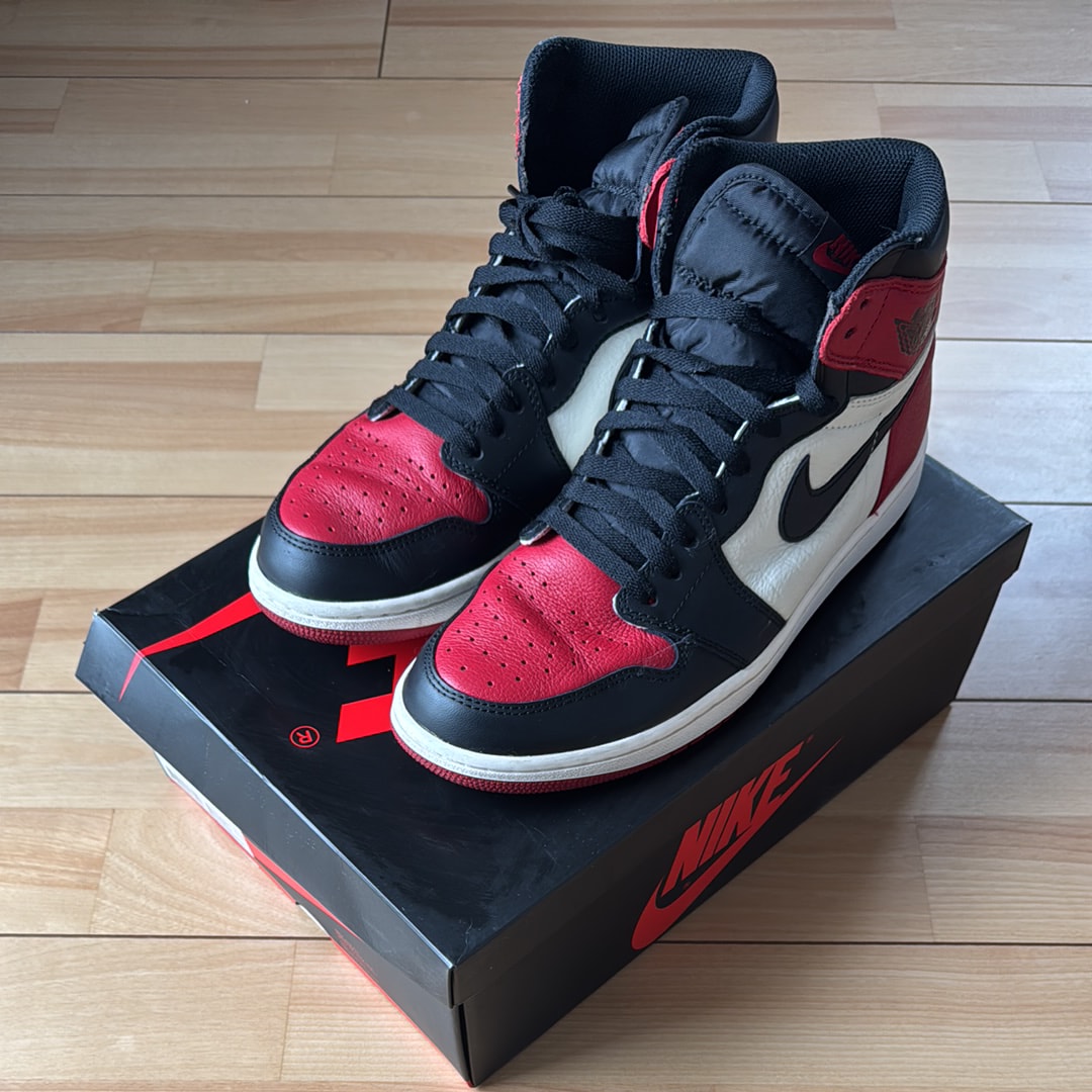 Nike Air Jordan 1 Retro High OG "Bred Toe"