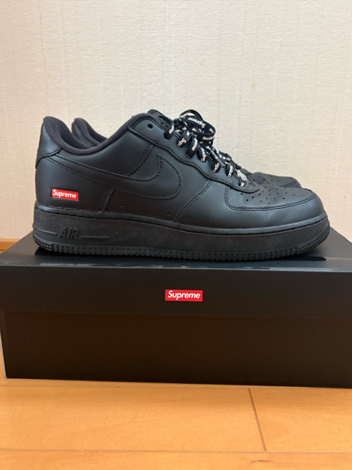 Supreme × Nike Air Force 1 Low "Black"