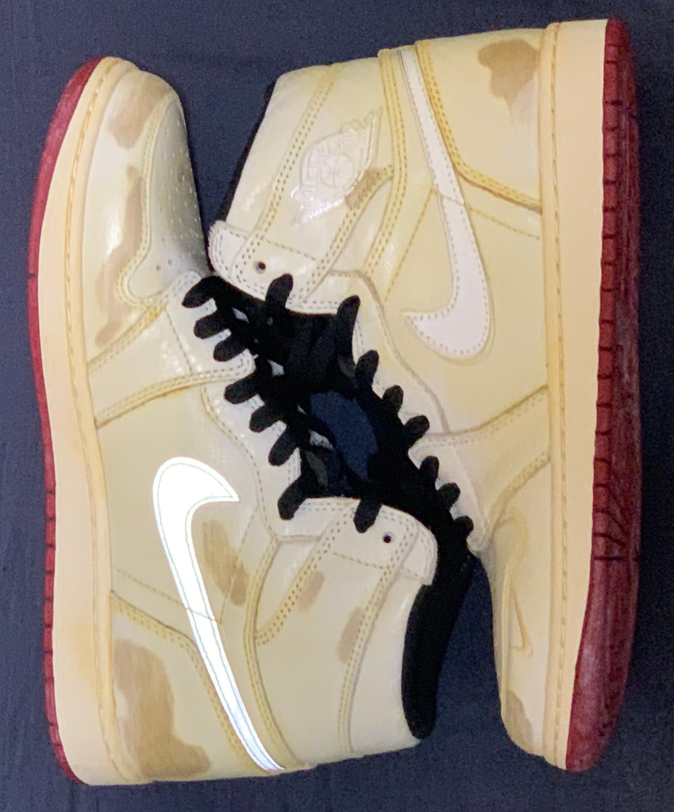 Nigel Sylvester × Nike Air Jordan 1 Retro High OG "Sail"