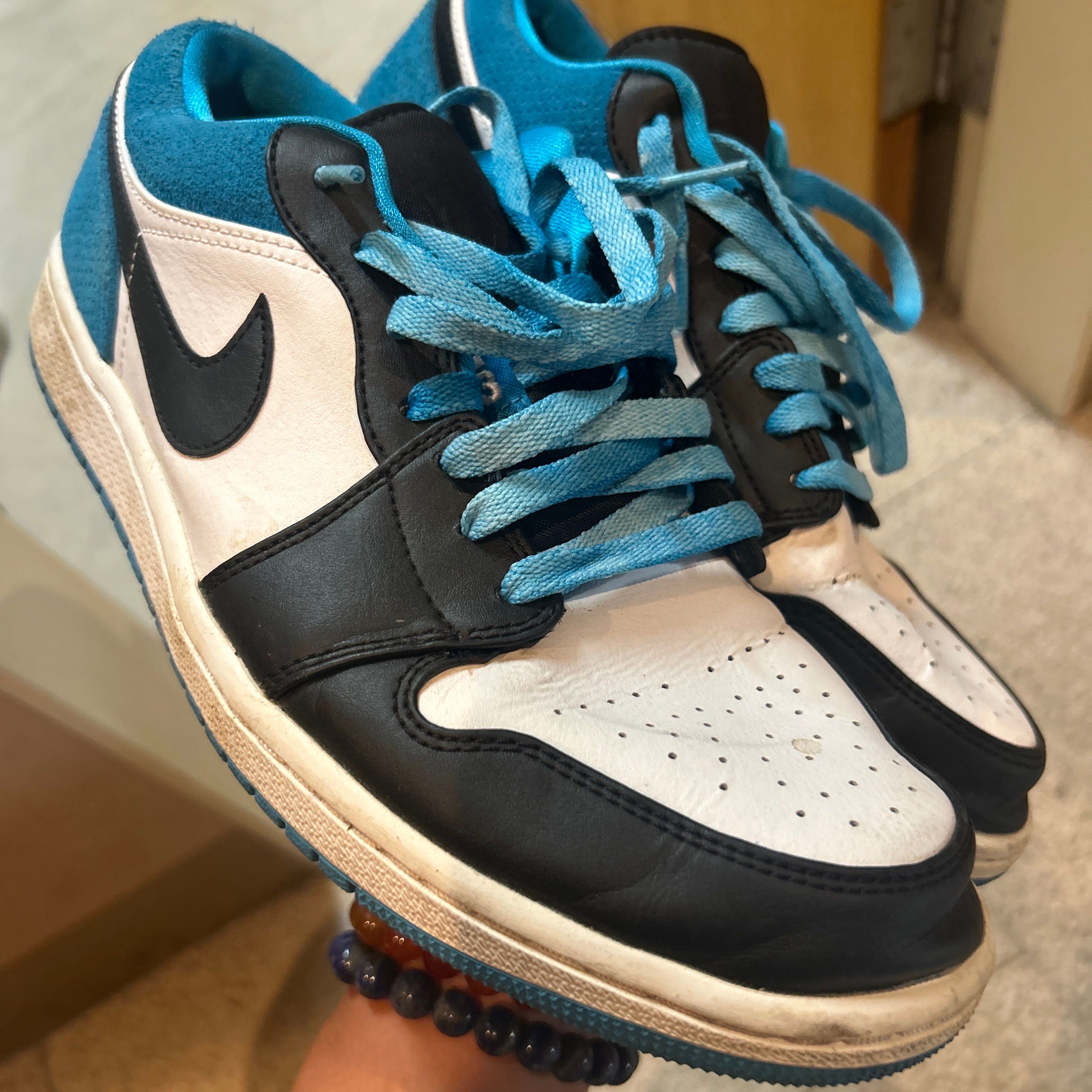 Nike Air Jordan 1 Low SE "Black/Laser Blue/White"