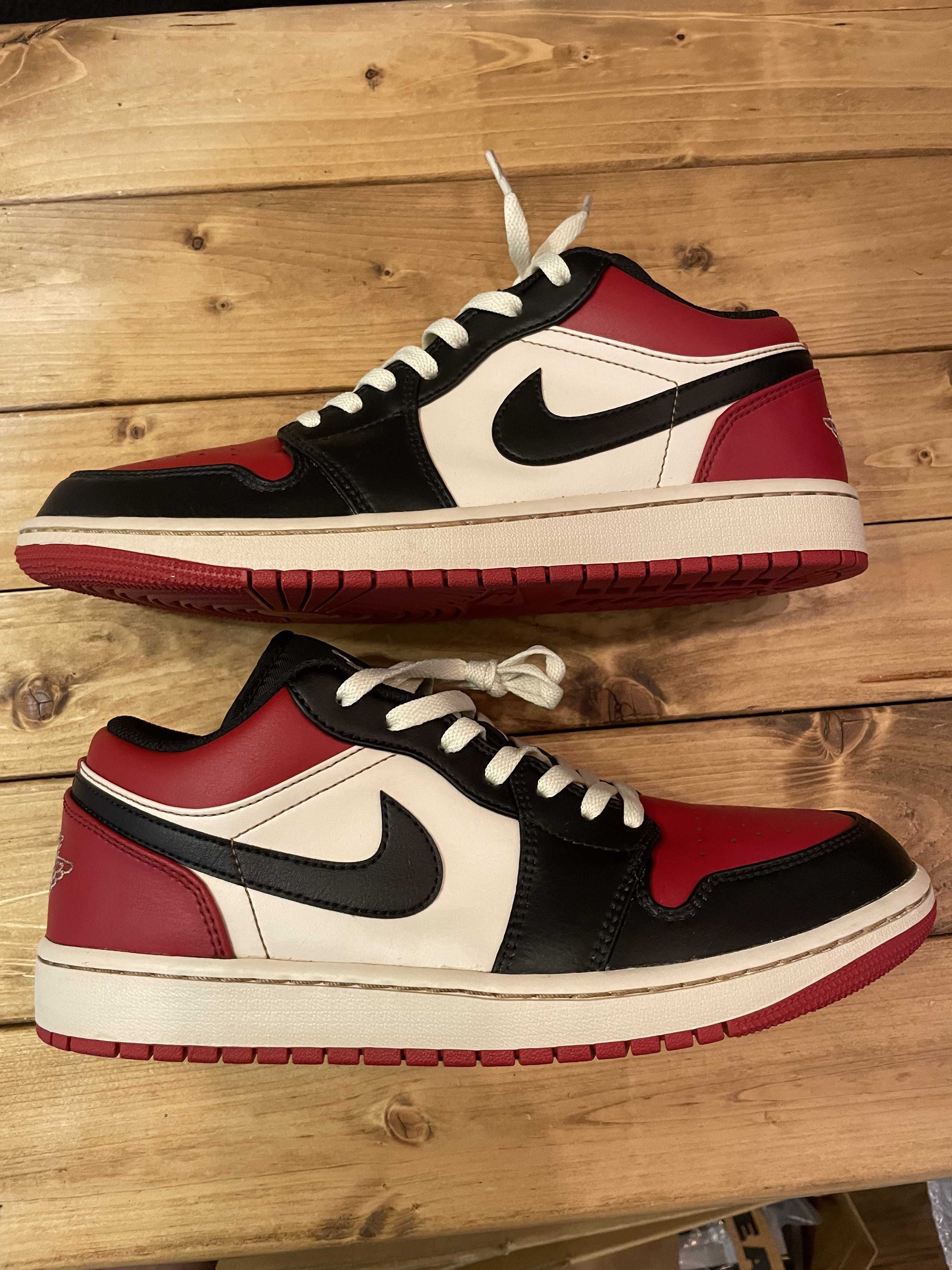 Nike Air Jordan 1 Low "Bred Toe"