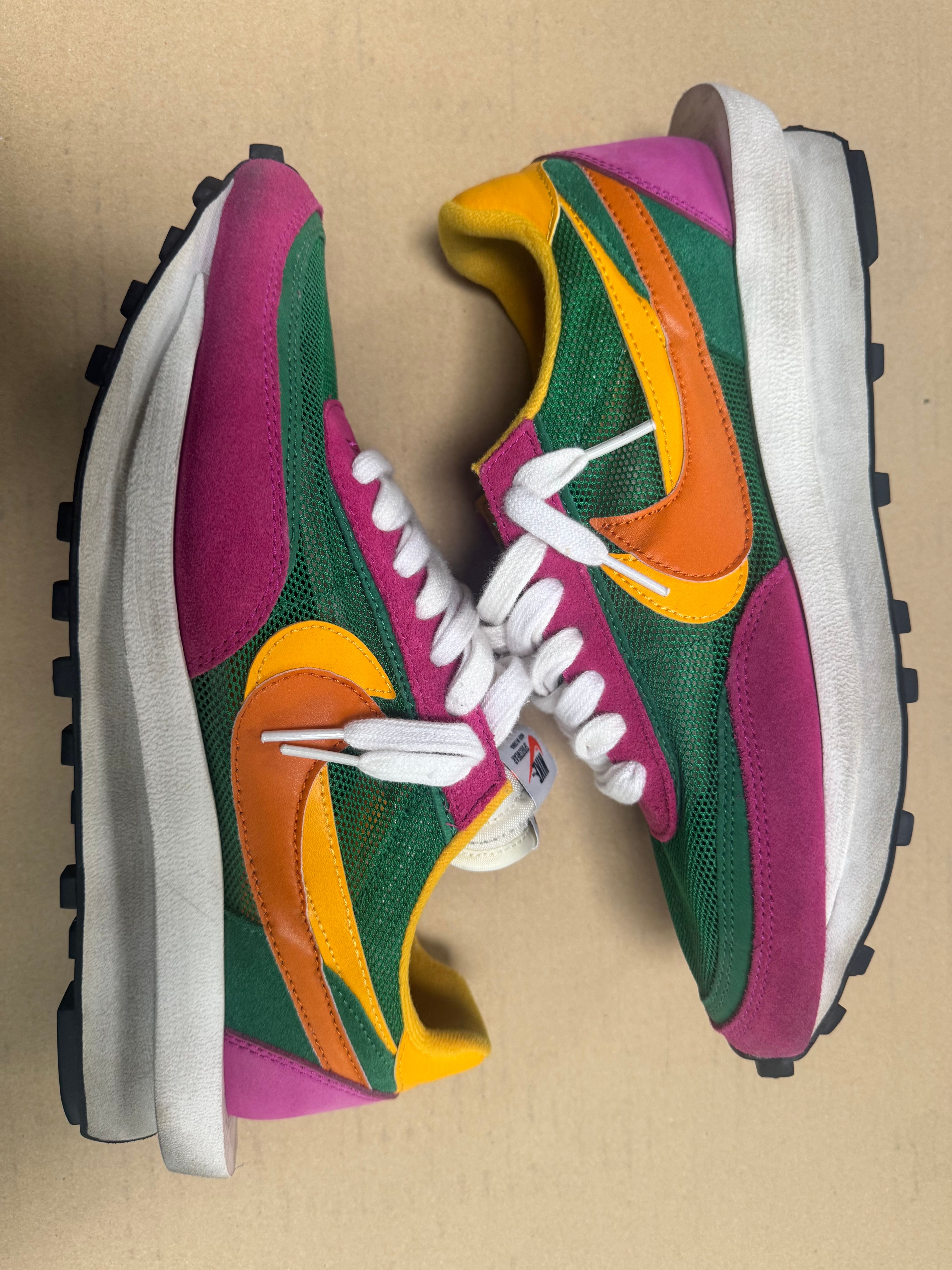 sacai × NIKE LDV WAFFLE "PINE GREEN"