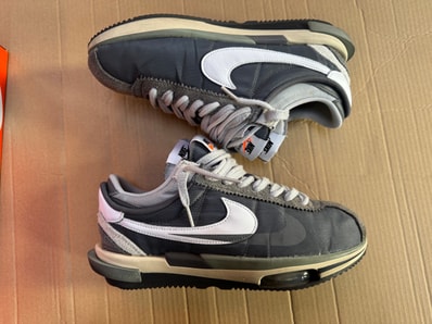 sacai × Nike Zoom Cortez "Iron Grey"