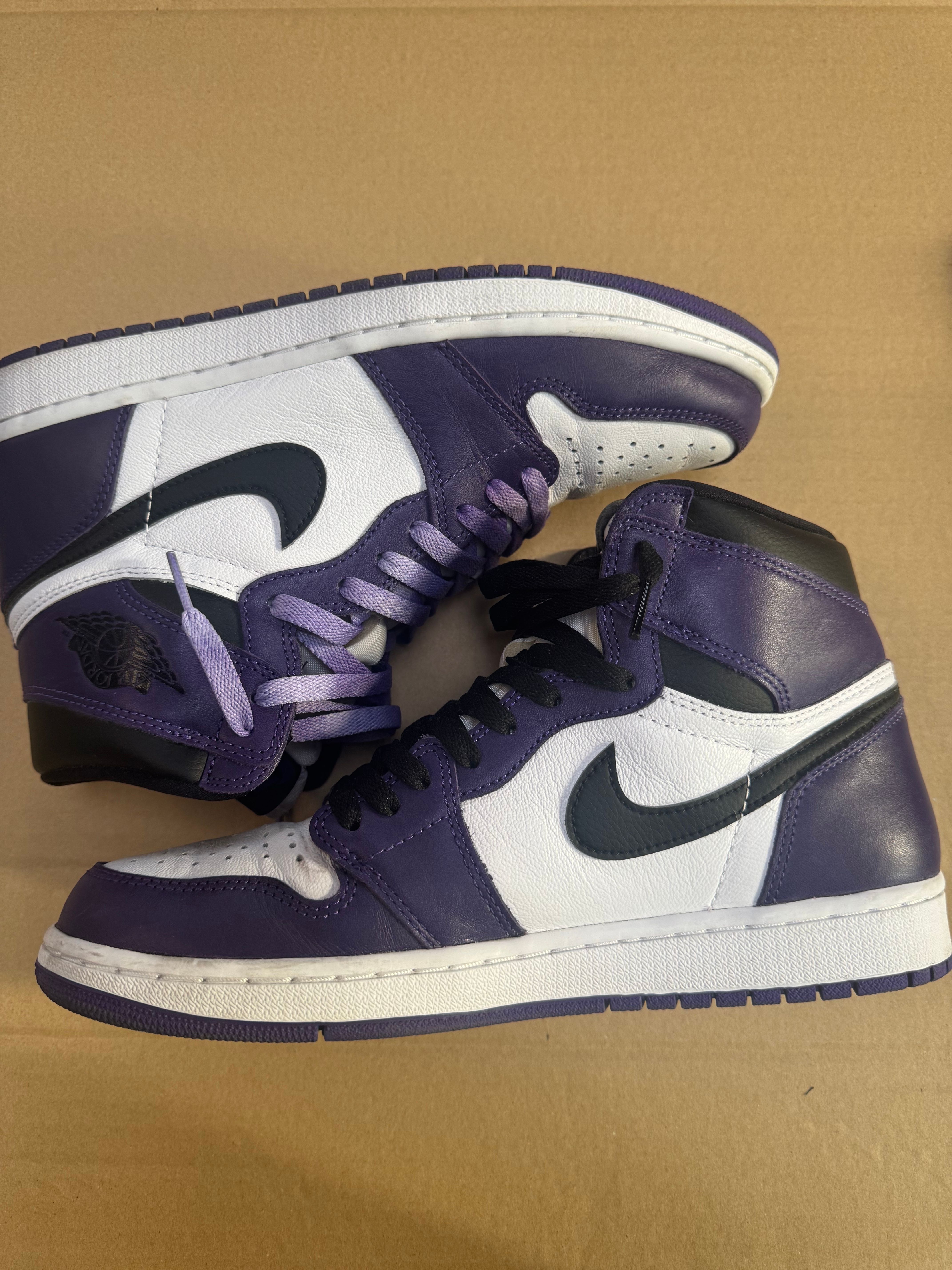 Nike Air Jordan 1 Retro High OG "Court Purple White/Black" (2020)   