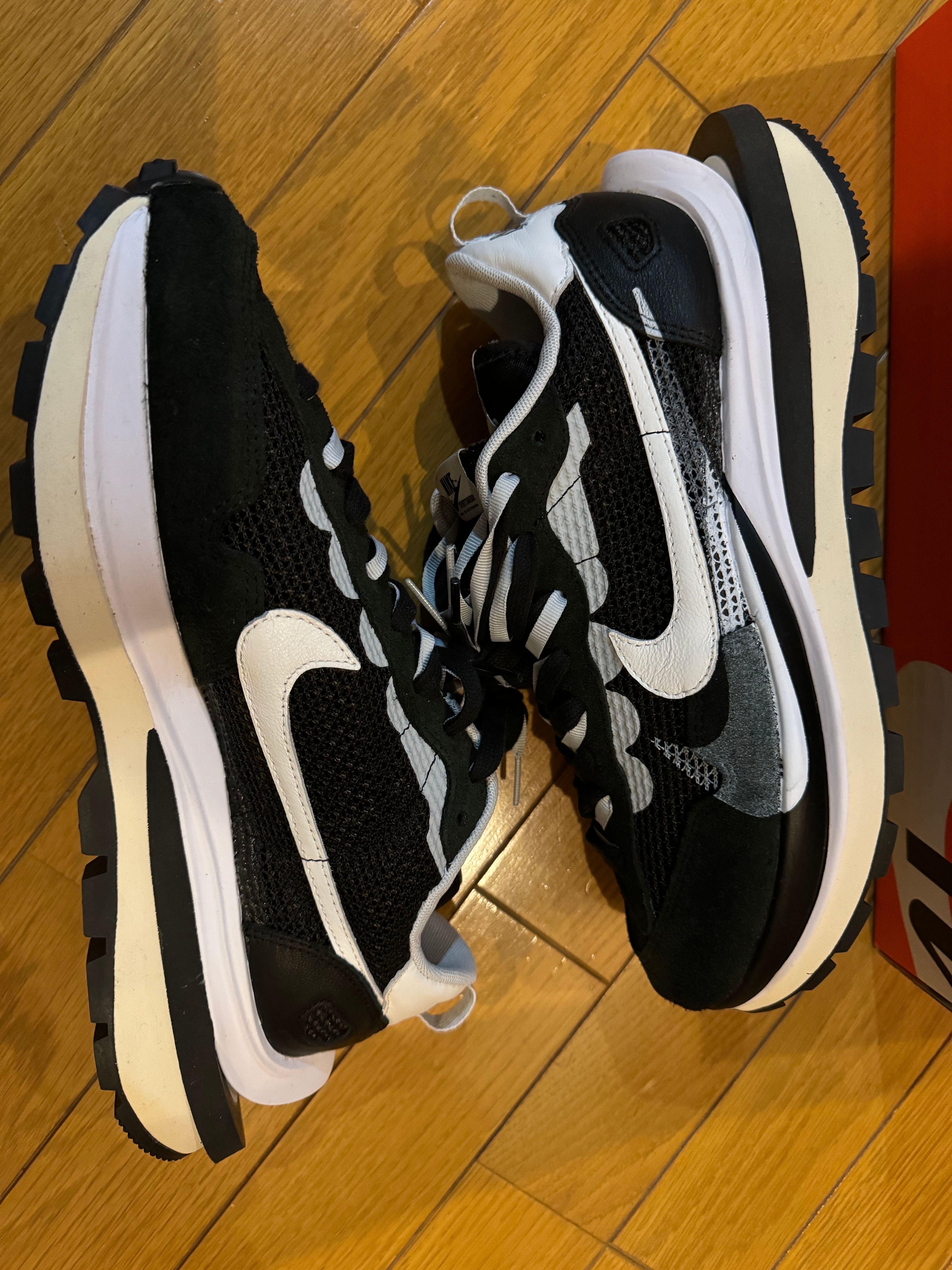 sacai × Nike Vapor Waffle "Black and White"