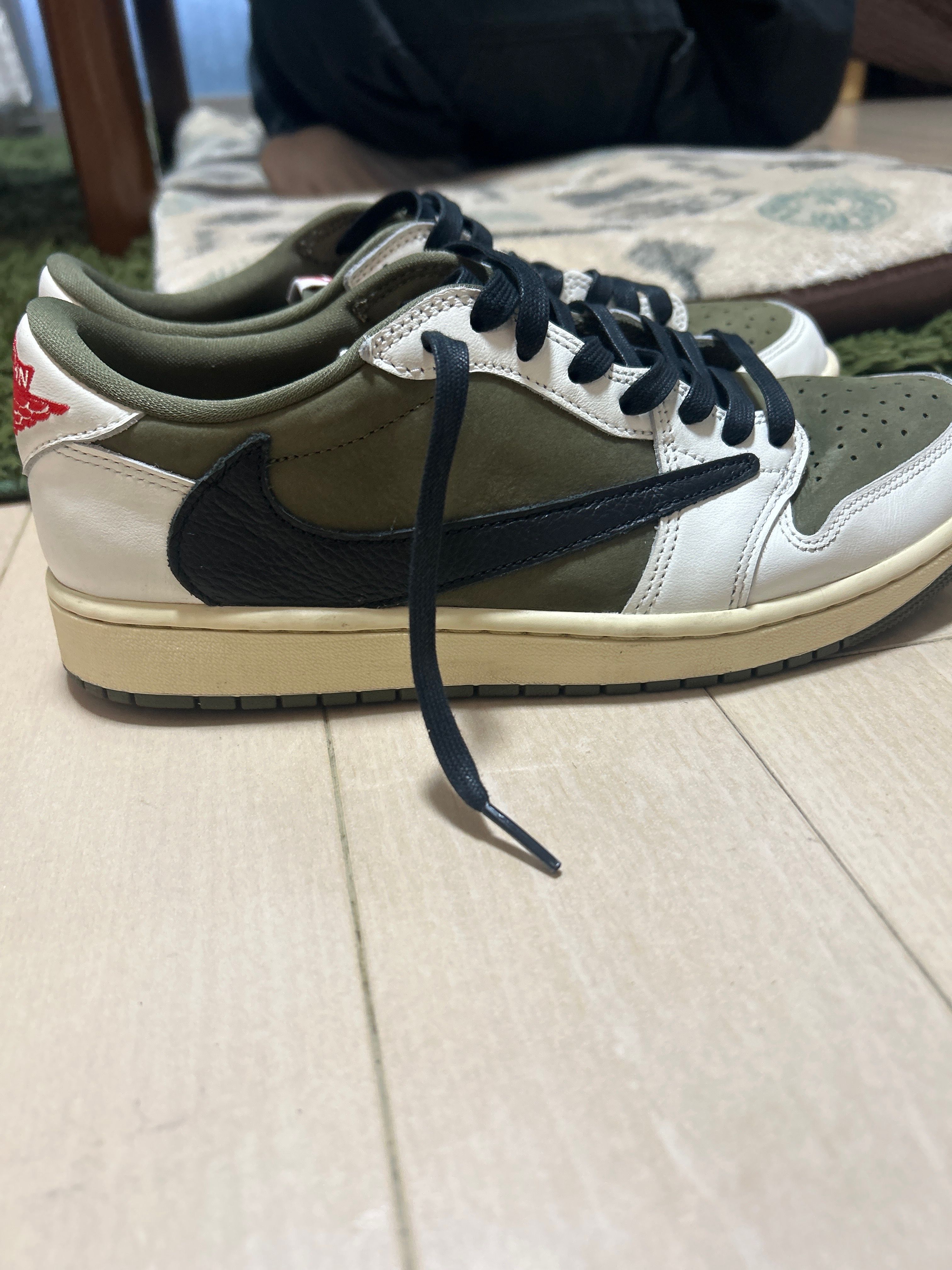 Travis Scott × Nike Air Jordan 1 Low OG SP "Reverse Olive"