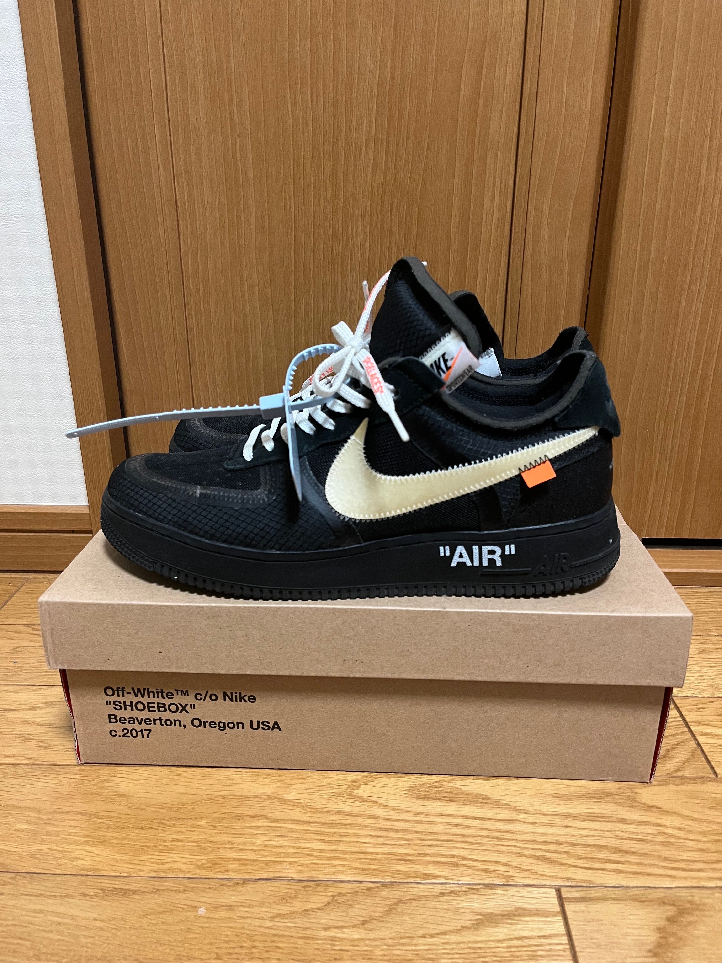 Off-White × Nike Air Force 1 Low "Black"