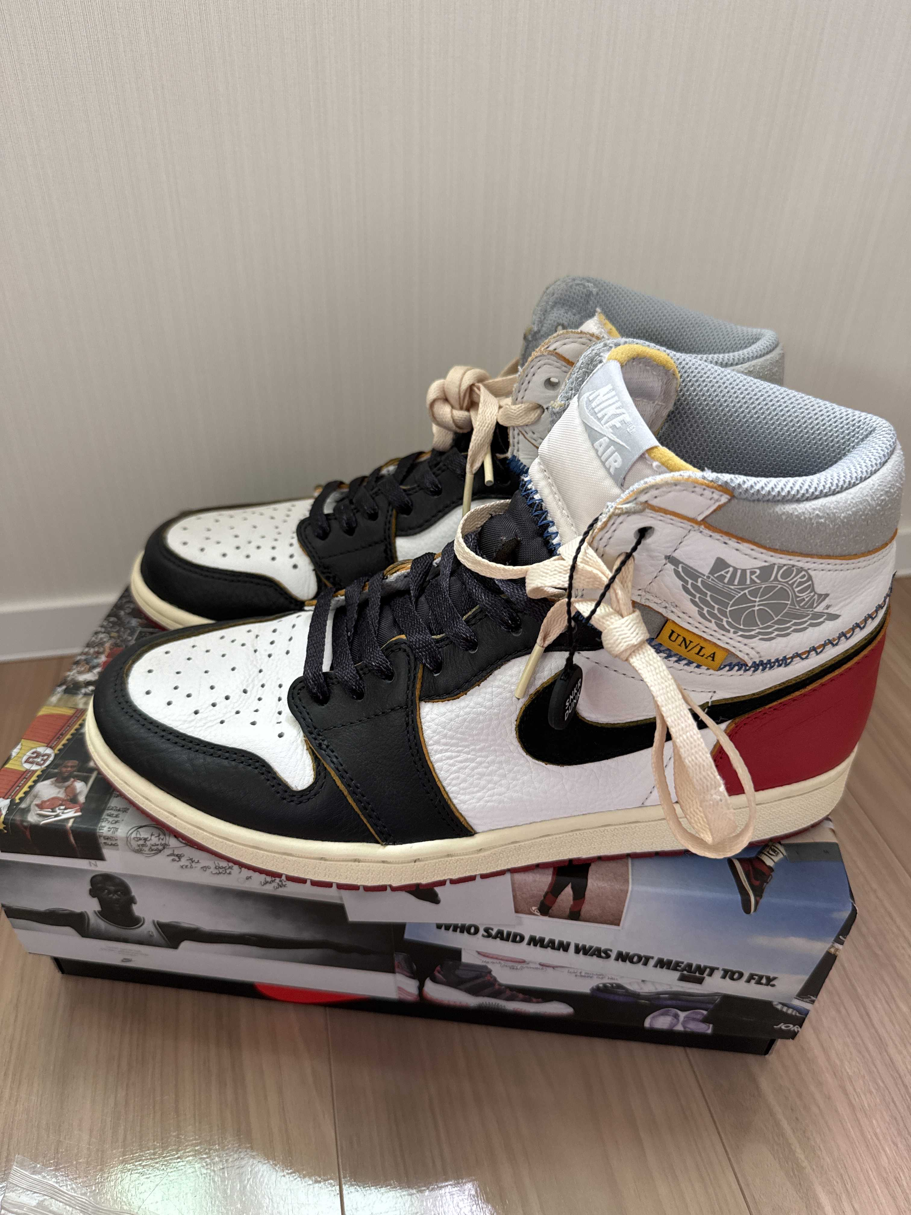 UNION × Nike Air Jordan 1 Retro High OG NRG "Varsity Red/Wolf Grey"