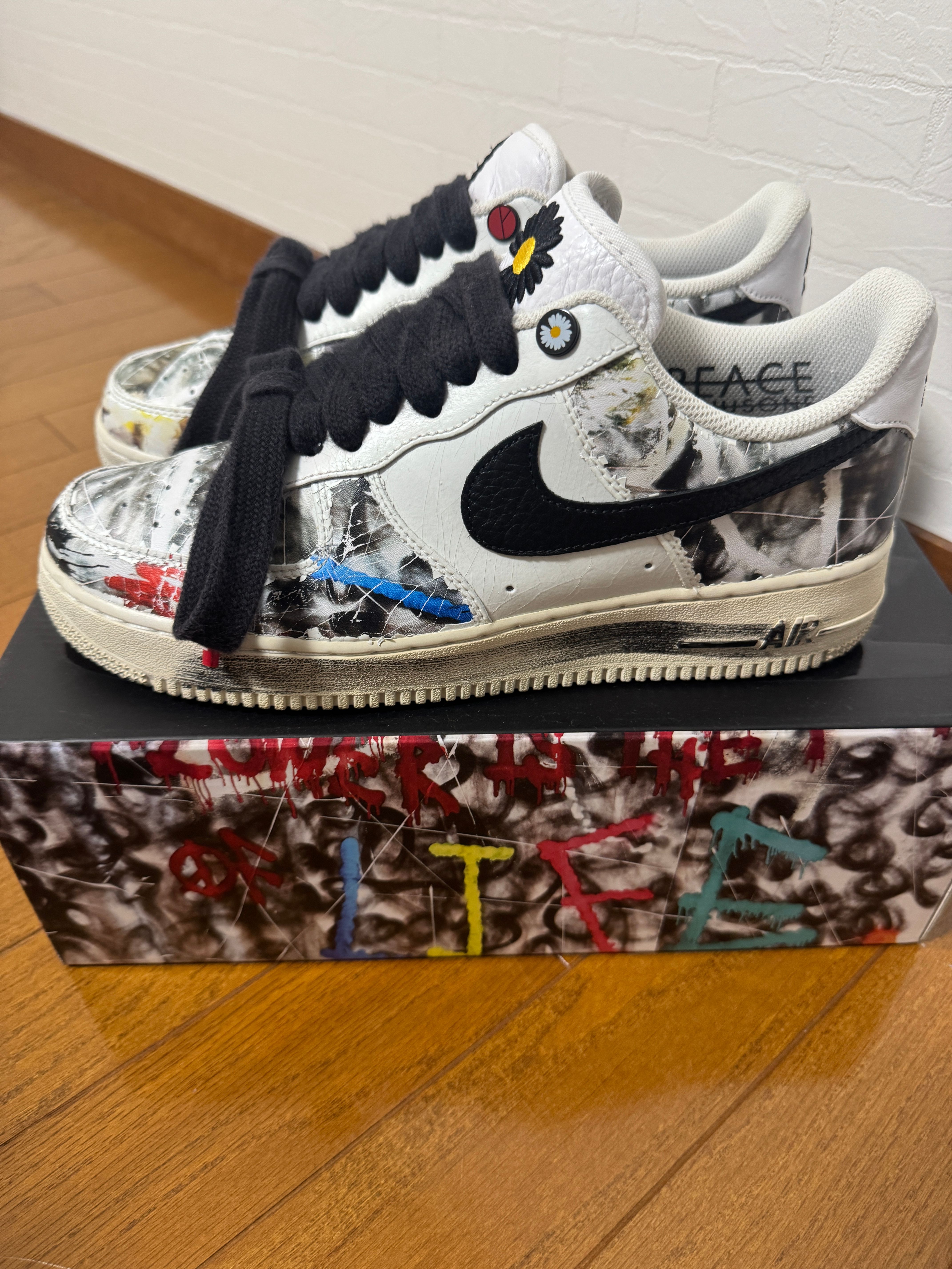 PEACEMINUSONE × Nike Air Force 1 Low "Para-noise/White/Black" / G-DRAGON