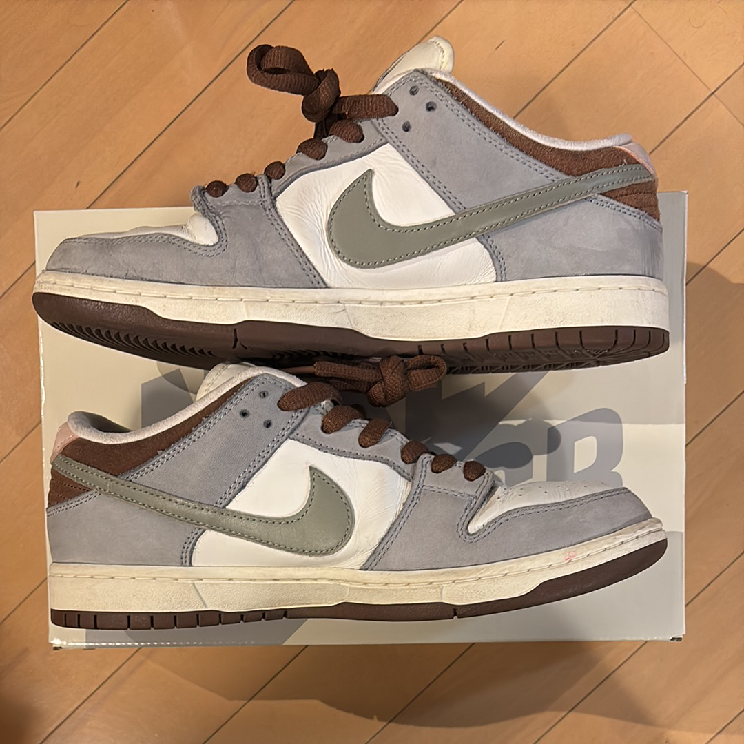 堀米 雄斗(Yuto Horigome) × Nike SB Dunk Low Pro QS "Wolf Grey"