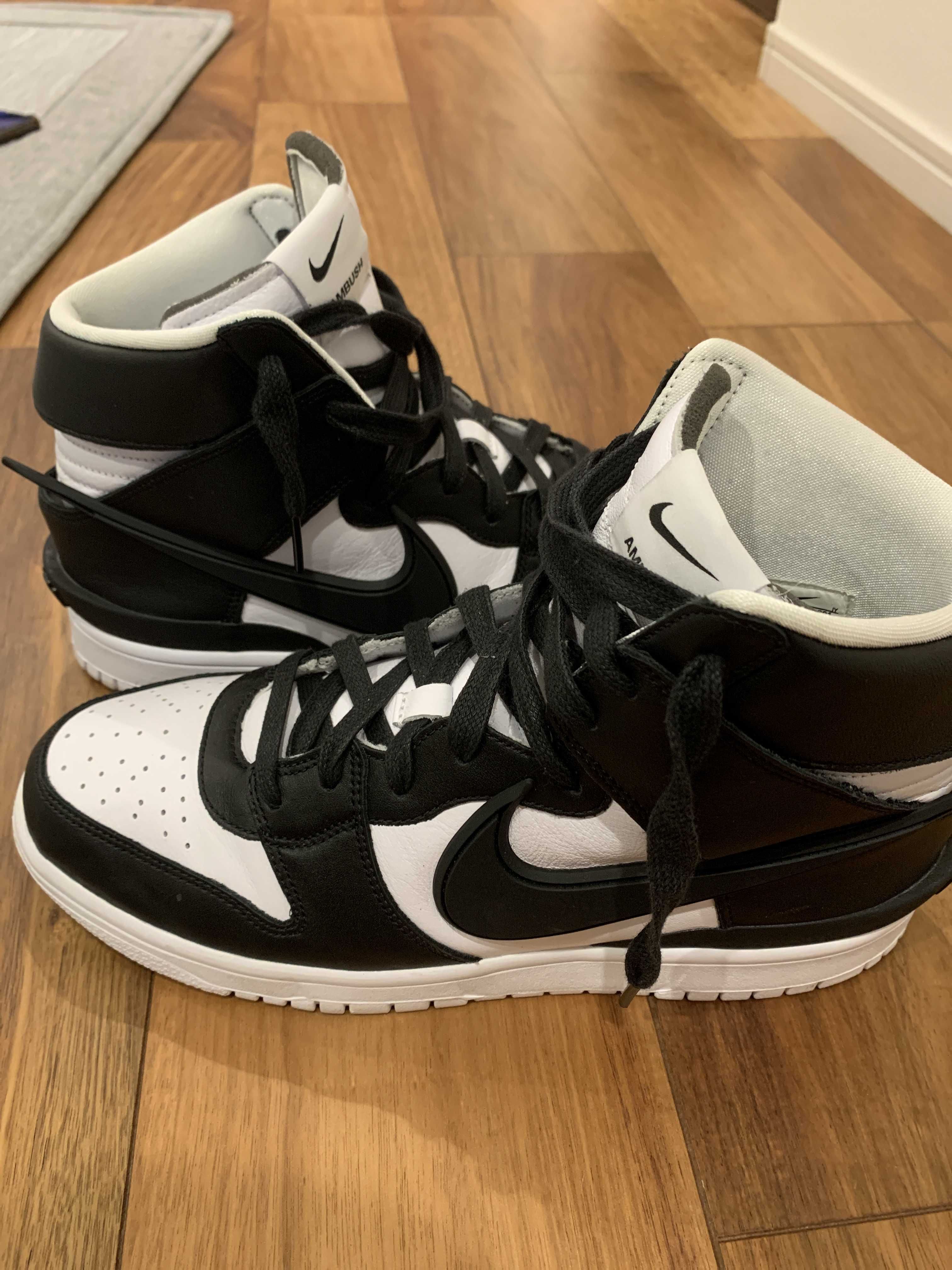 AMBUSH × Nike Dunk High "Black"