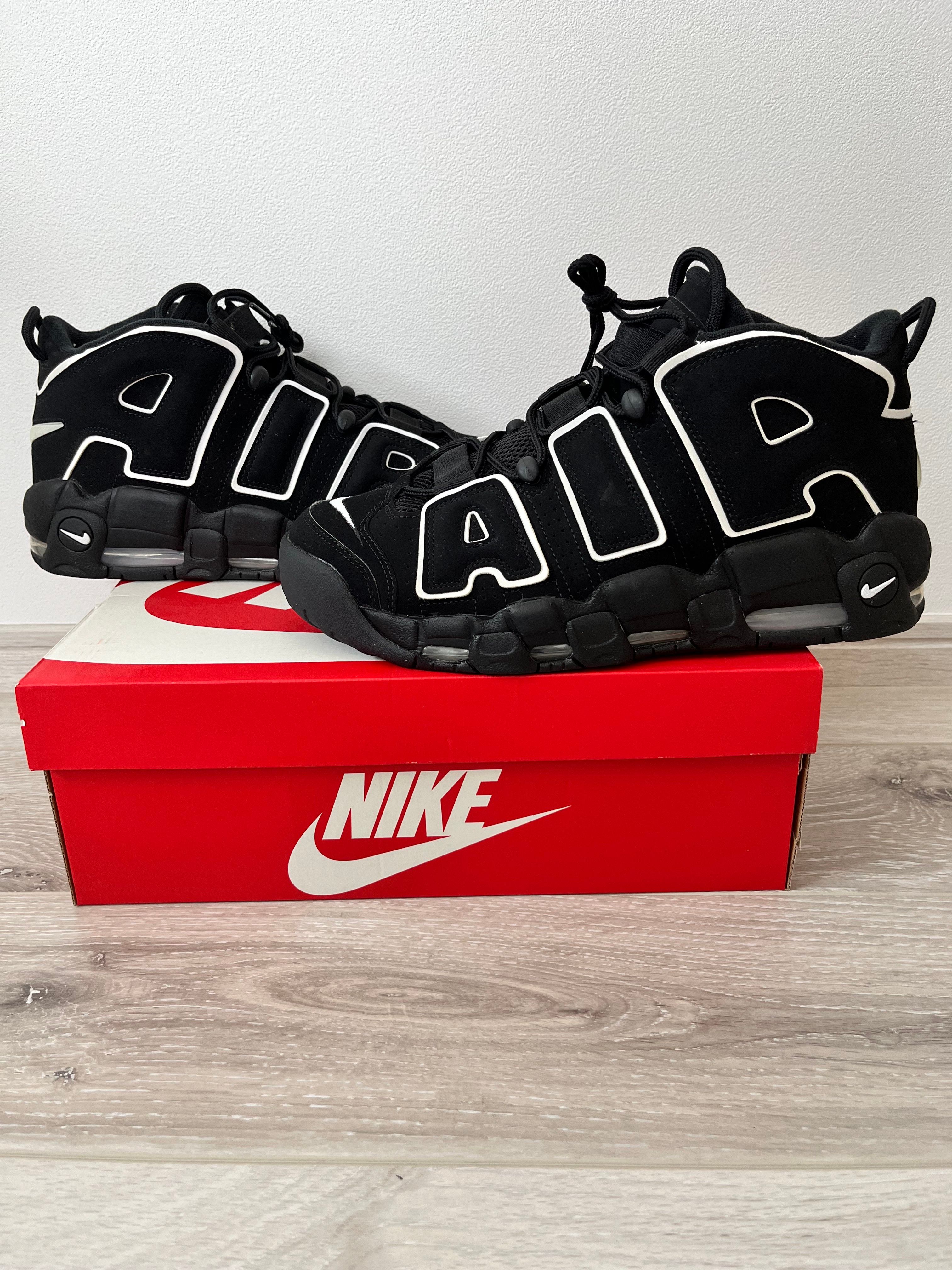 Nike Air More Uptempo "Black/White"(2020)