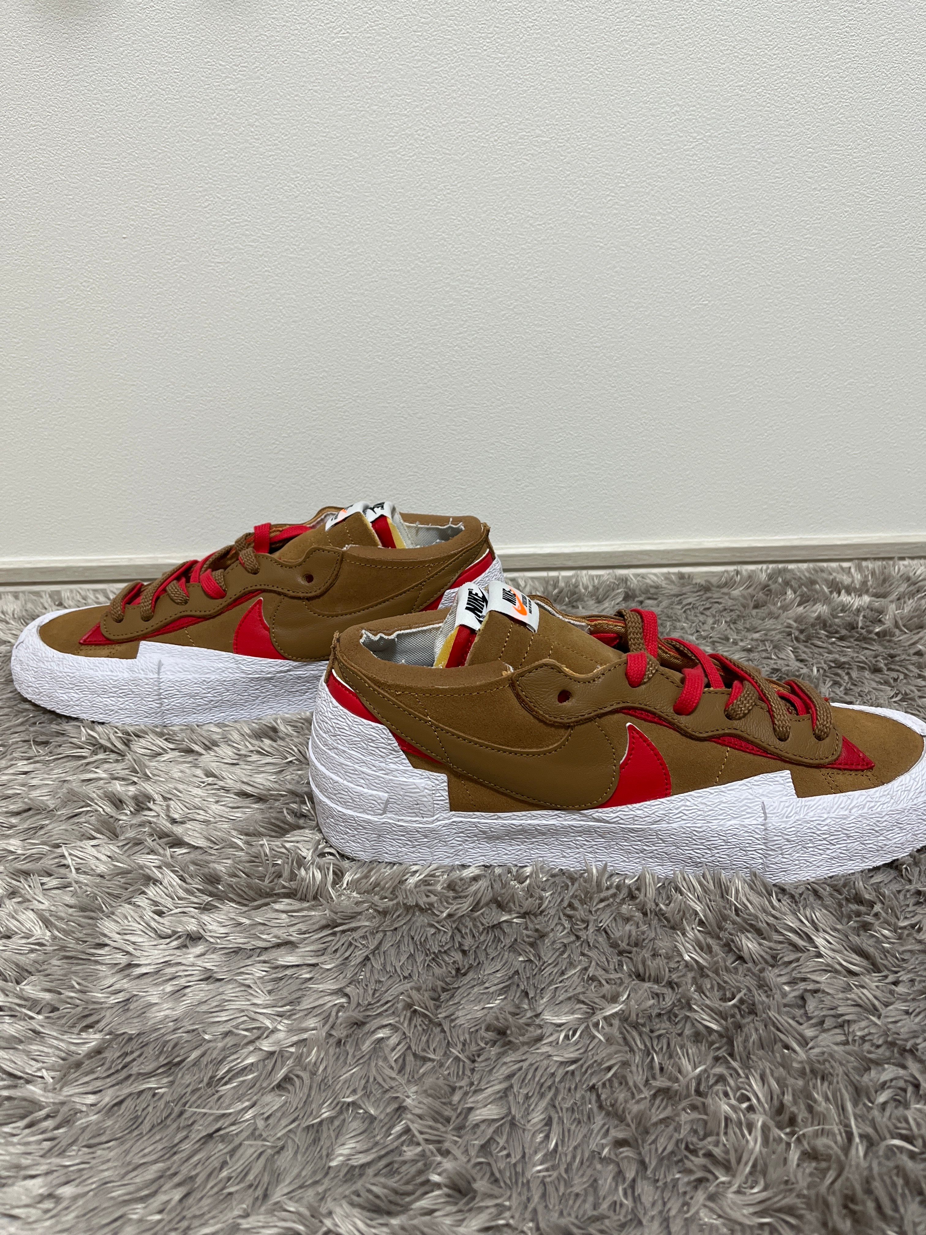 SACAI × NIKE BLAZER LOW "BRITISH TAN"