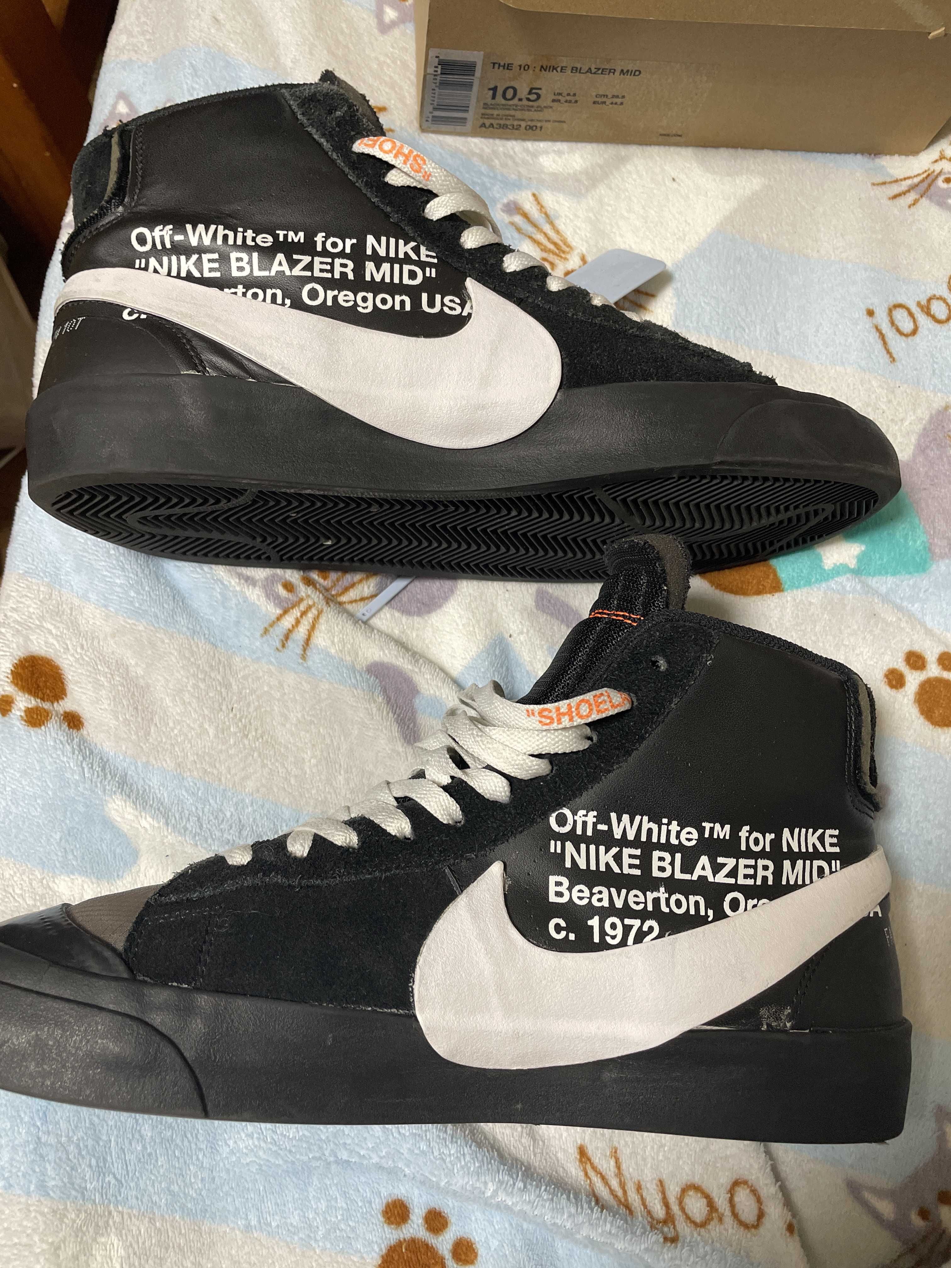 Off-White × Nike Blazer Studio Mid "Grim Reaper"