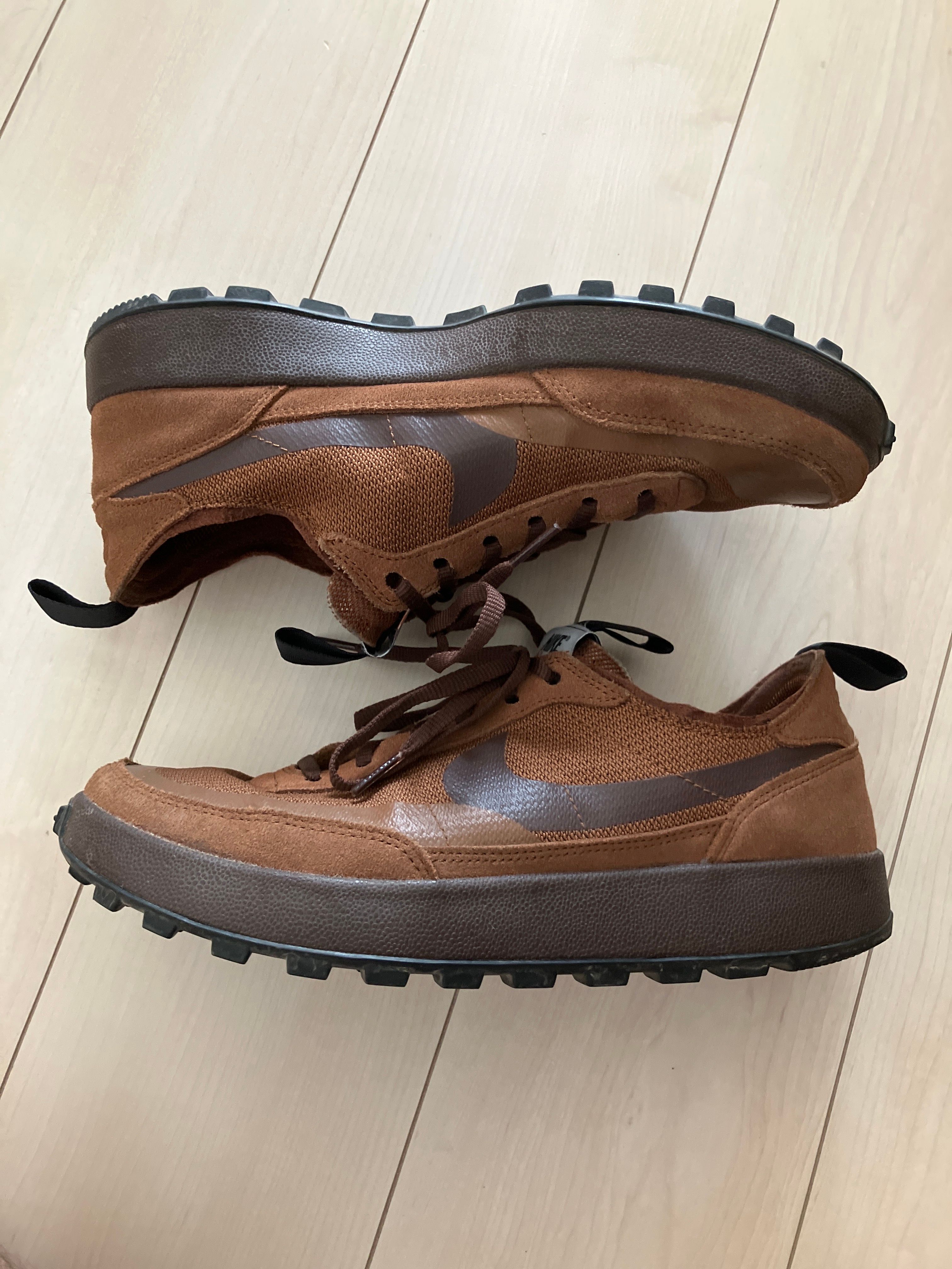 Tom Sachs × NikeCraft Women's General Purpose Shoe "Brown"