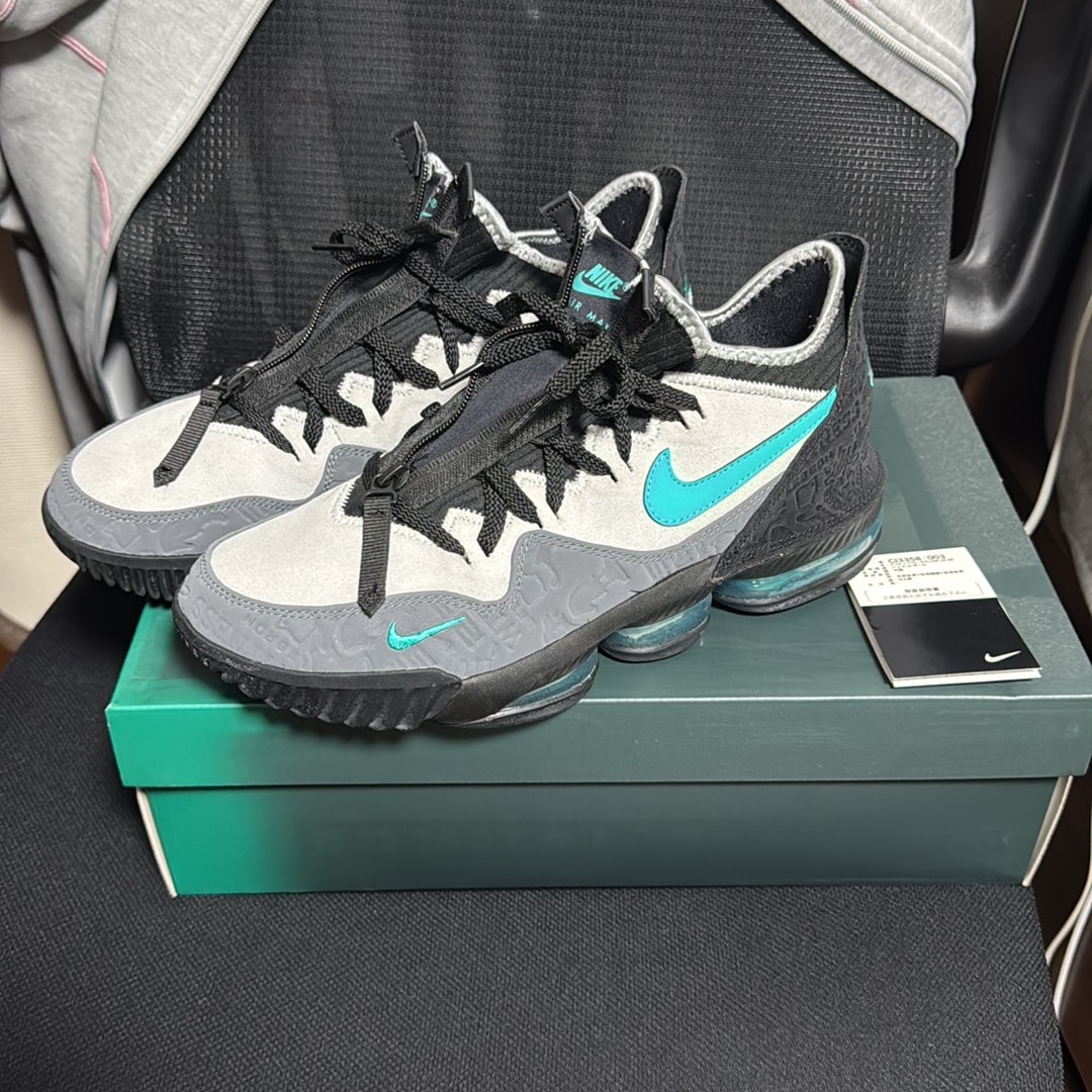 atmos × Nike LeBron 16 "Clear Jade"