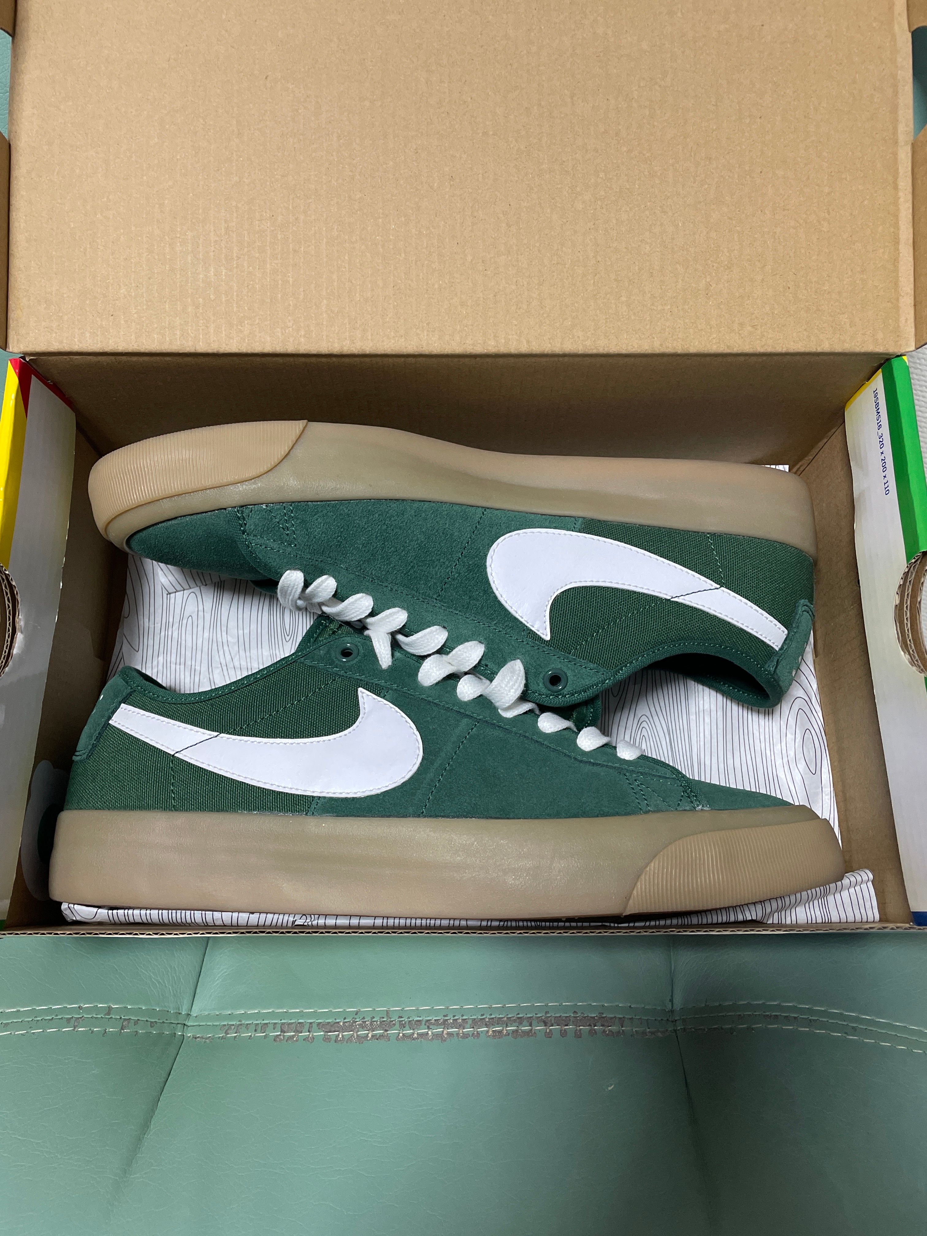 Nike SB Zoom Blazer Low Pro GT QS "Green Gum"