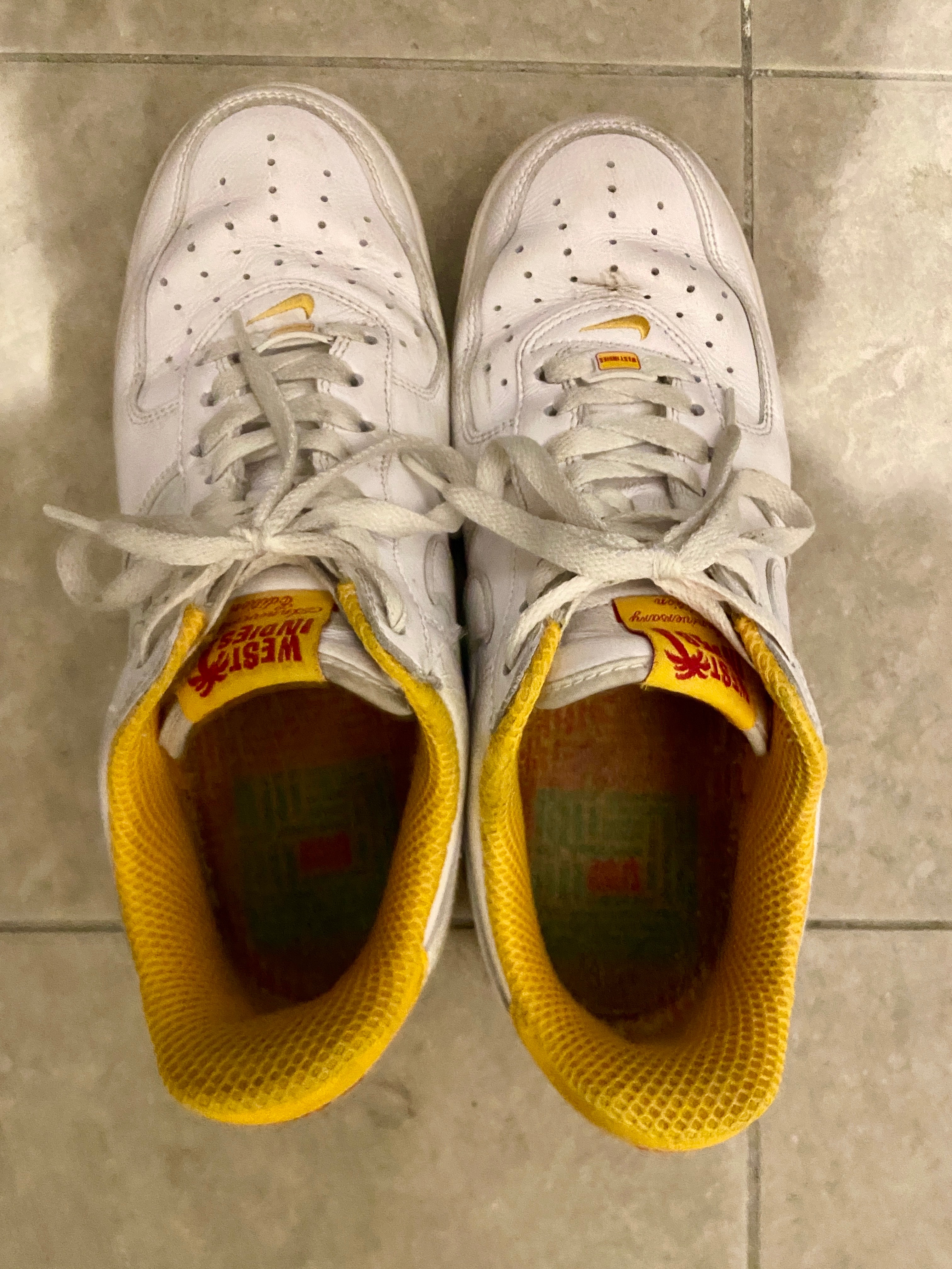 Nike Air Force 1 Low West Indies "White/University Gold" (2023)