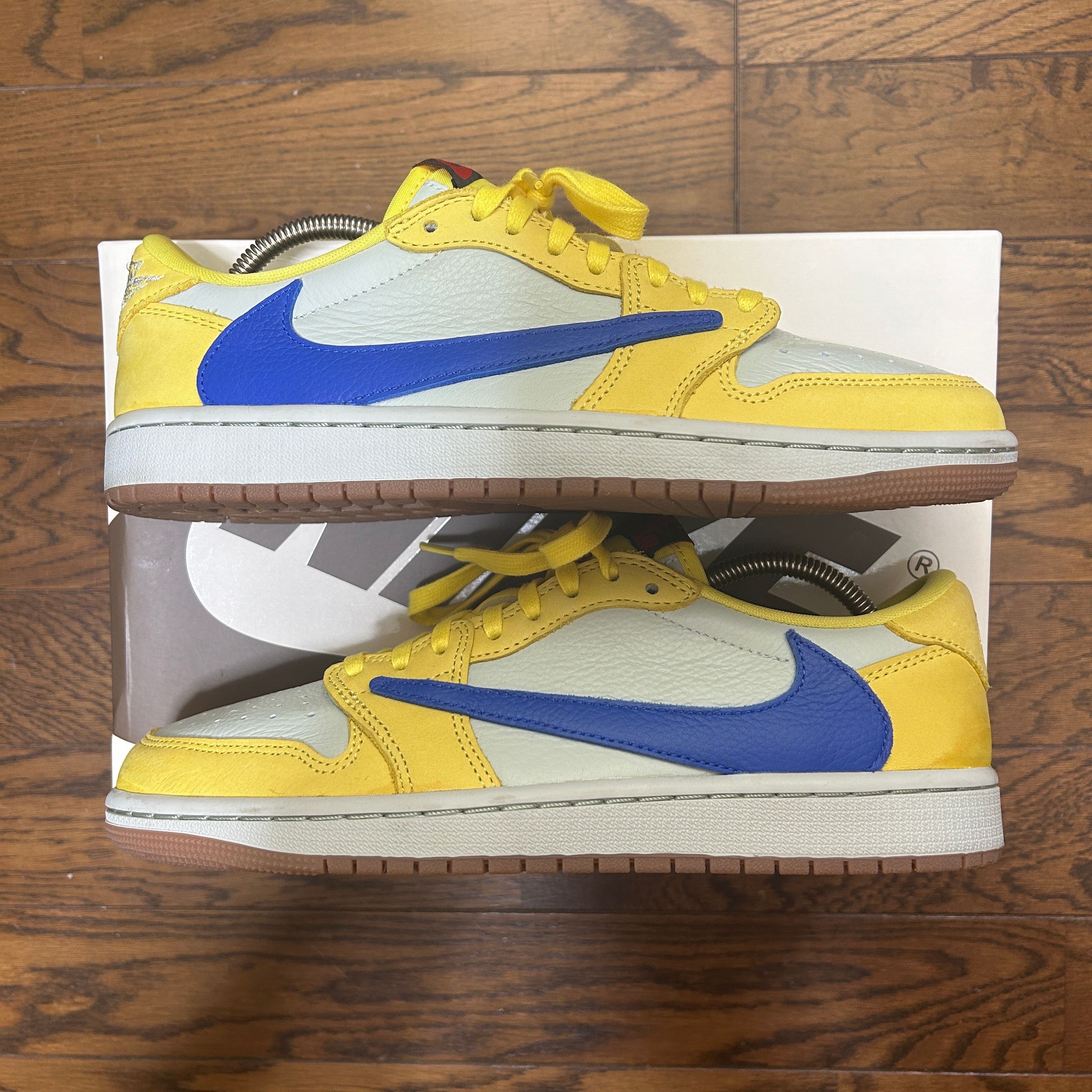 Travis Scott × Nike Women's Air Jordan 1 Retro Low OG "Canary"