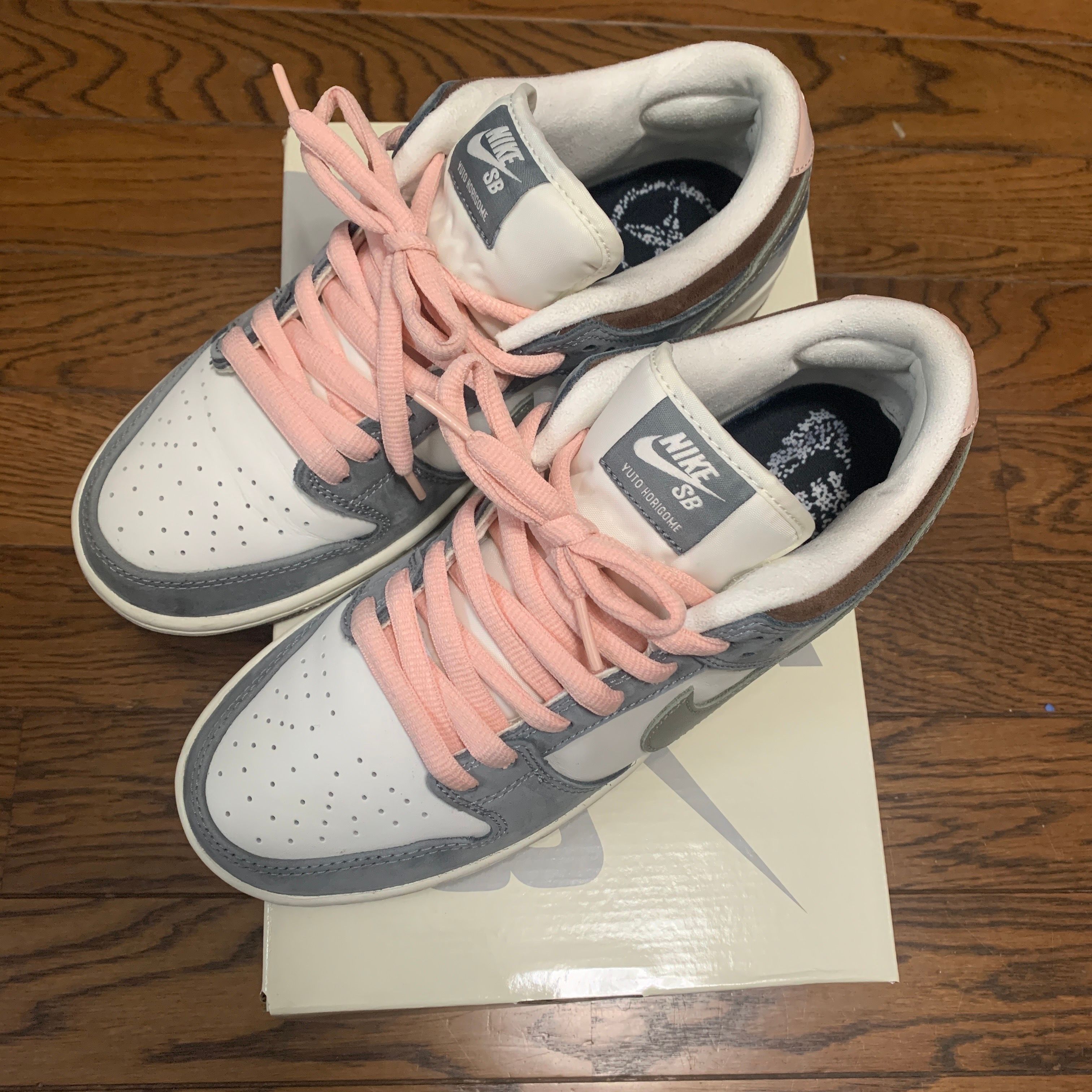 堀米 雄斗(Yuto Horigome) × Nike SB Dunk Low Pro QS "Wolf Grey"