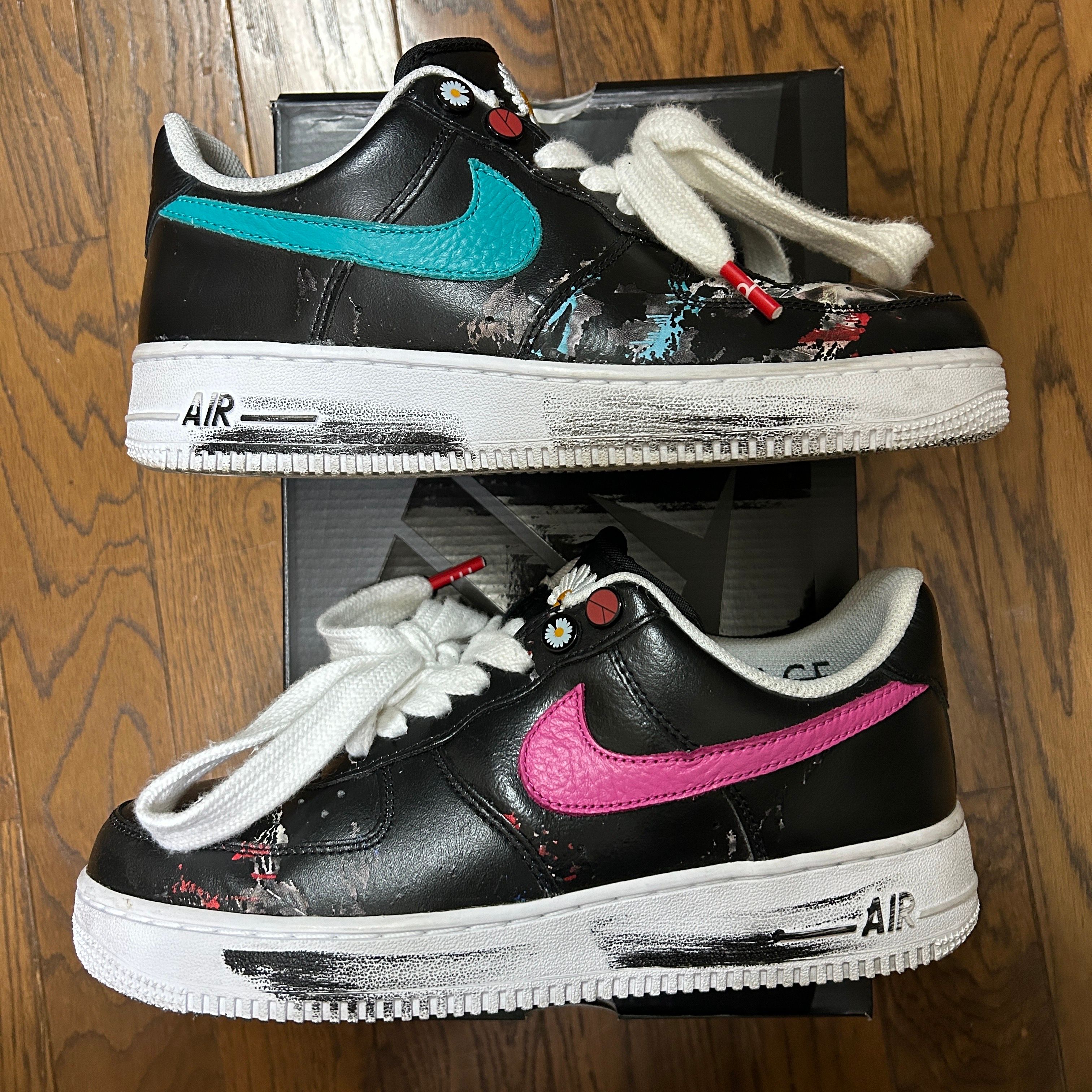 PEACEMINUSONE × Nike Air Force 1 Low '07 Para-Noise 3.0 "Black and Multi-Color" / G-DRAGON