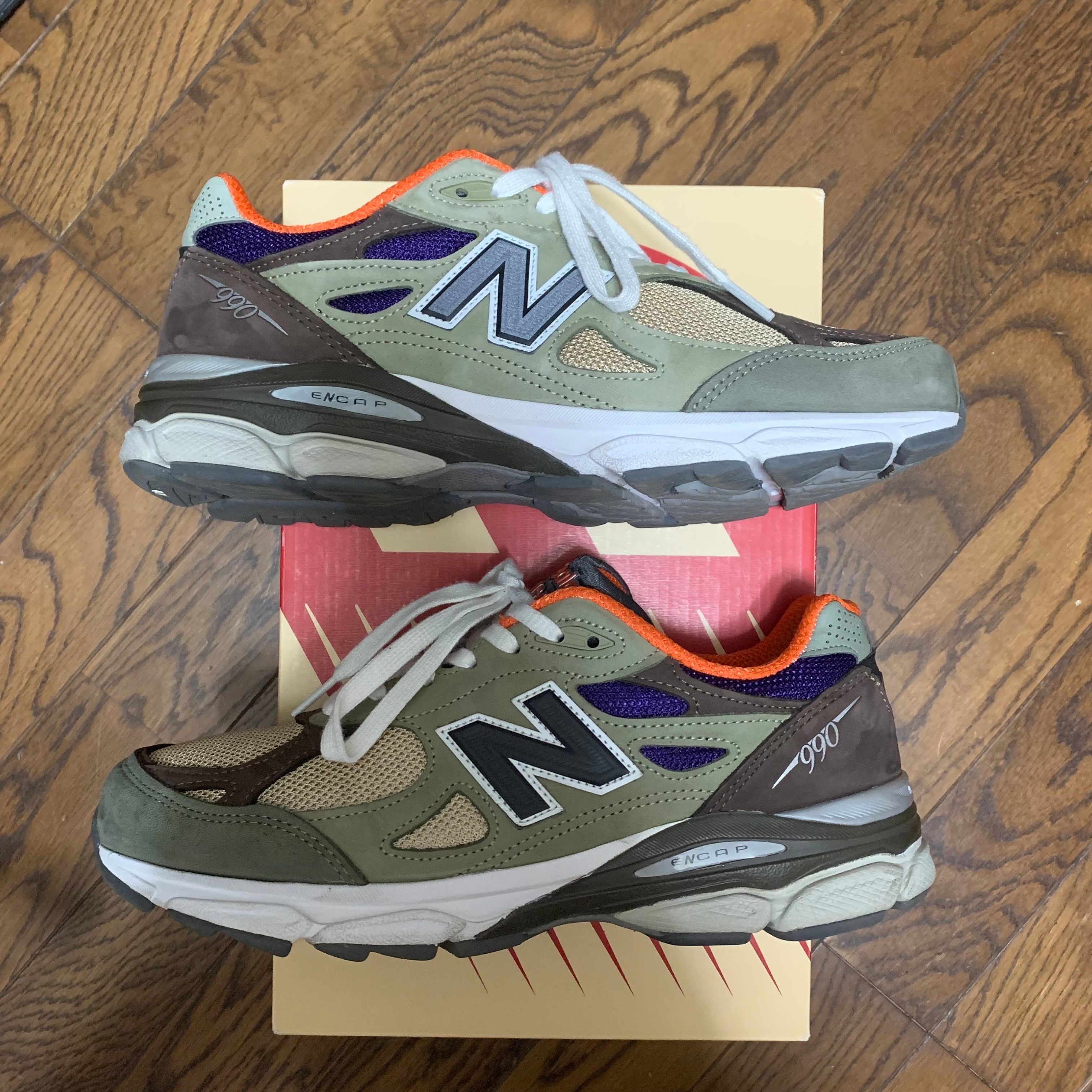 New Balance 990V3 "Khaki/Orange"