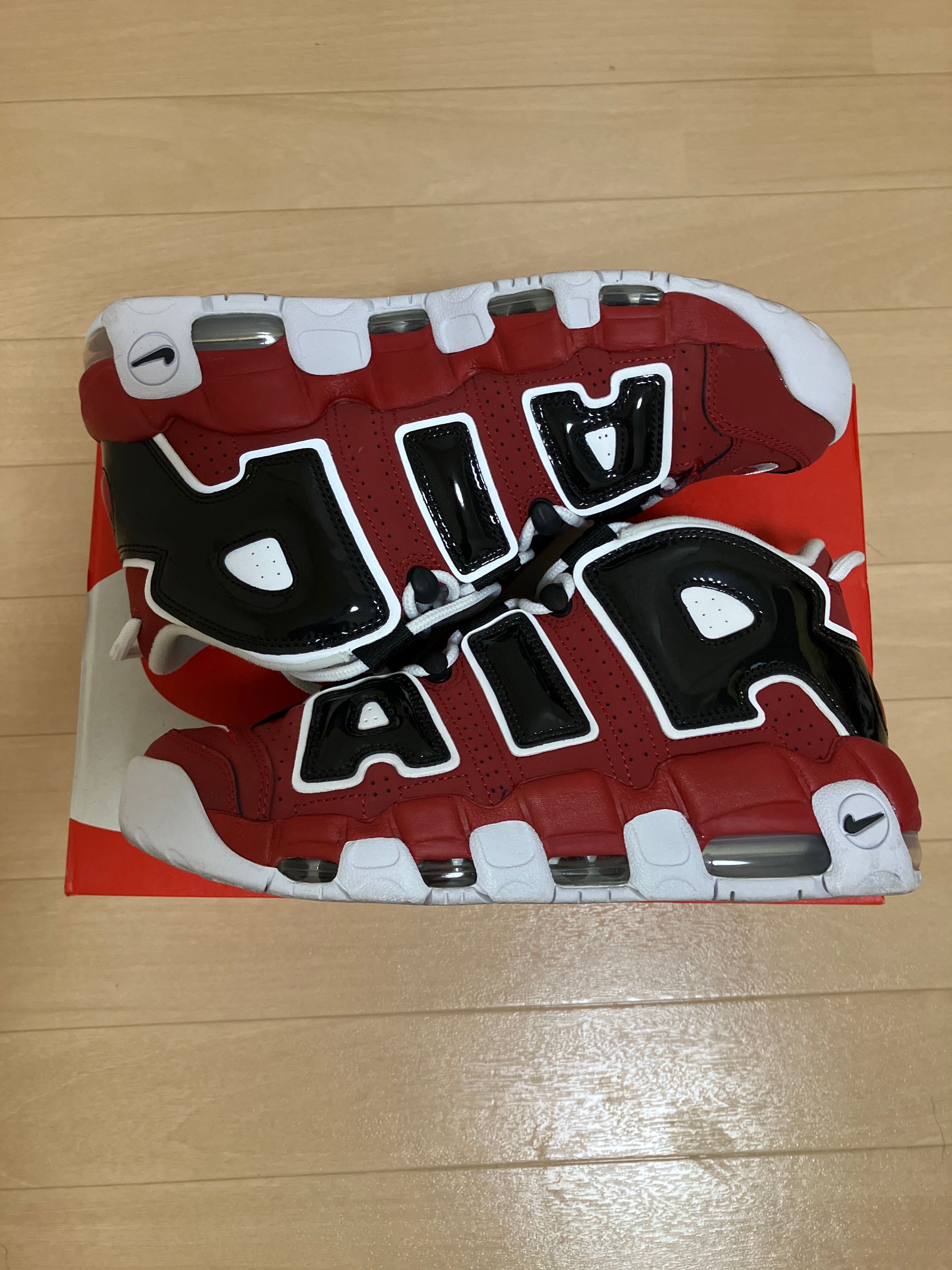 Nike Air More Uptempo ’96 "Black and Varsity Red" (2021)