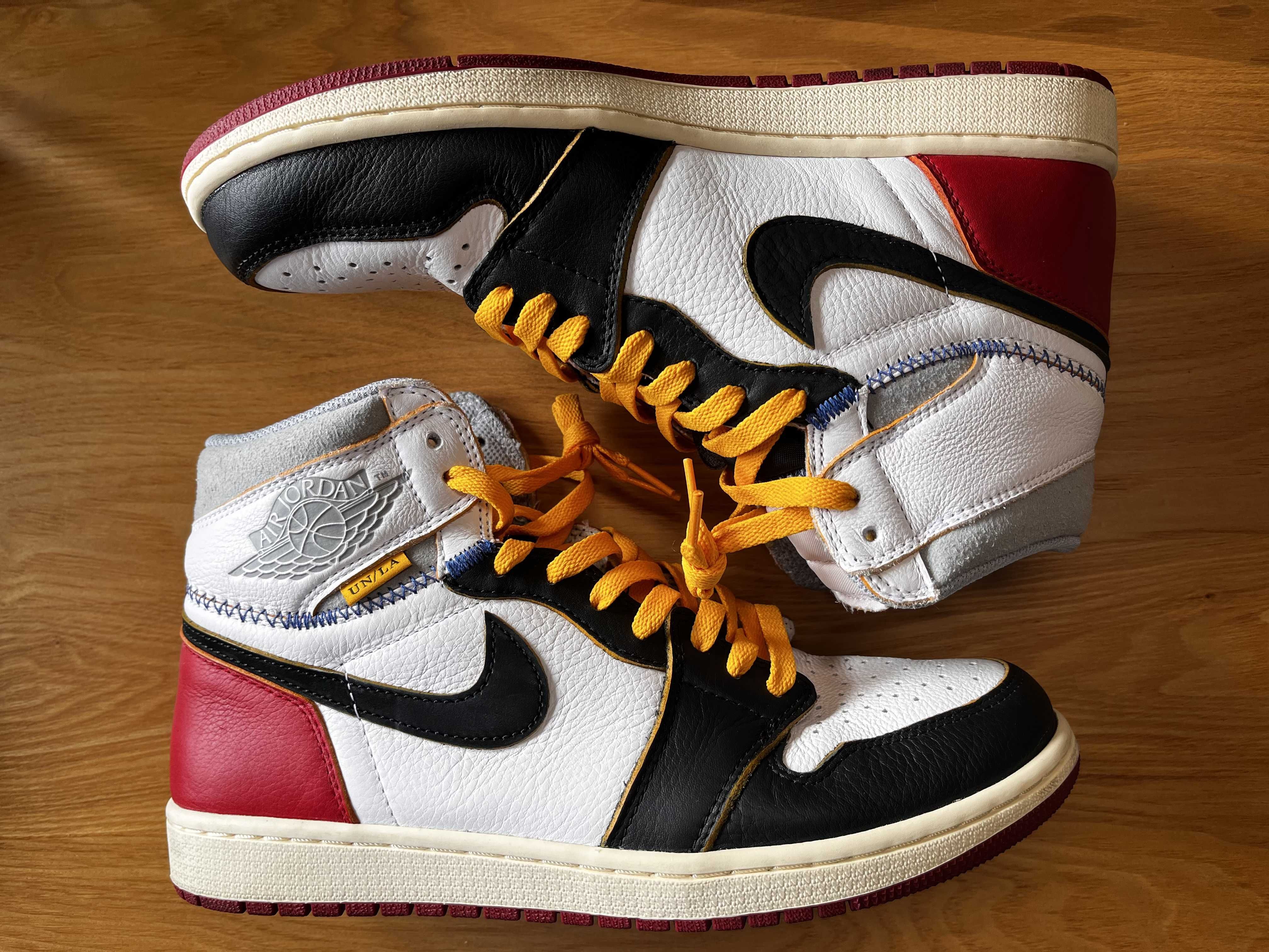 UNION × Nike Air Jordan 1 Retro High OG NRG "Varsity Red/Wolf Grey"