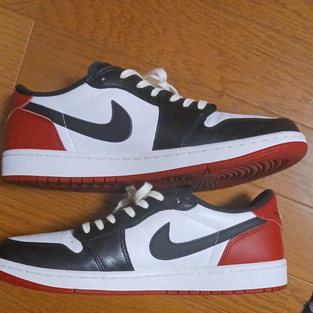 Nike Air Jordan 1 Retro Low OG "Black Toe"