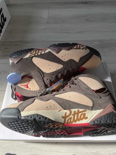 Patta × Nike Air Jordan 7 OG "Brown"