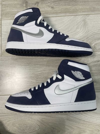 Nike Air Jordan 1 High OG CO.JP "White/Midnight Navy" (2020)(ブリーフケースなし)
