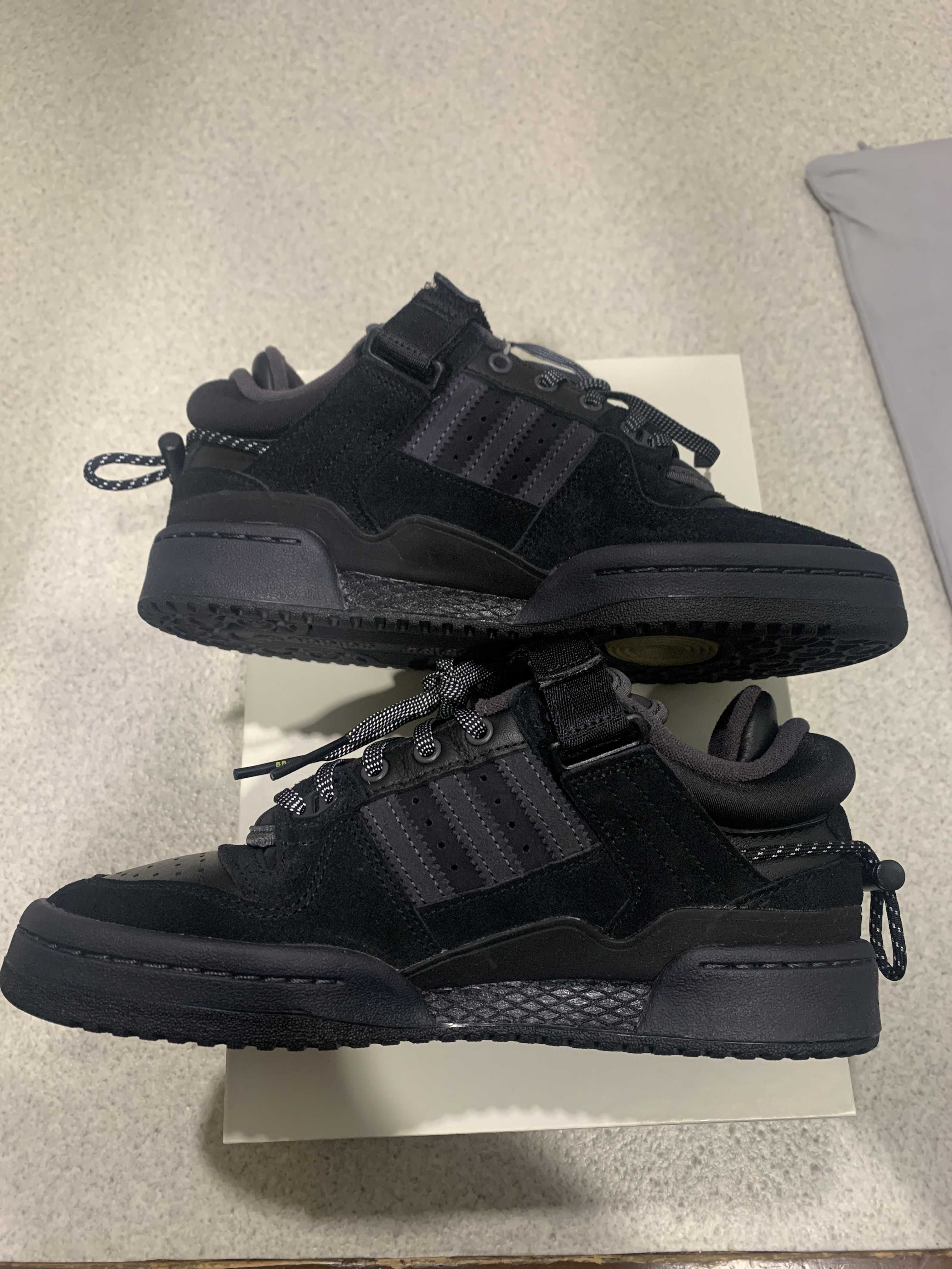 Bad Bunny × adidas Forum 84 Low "Core Black"