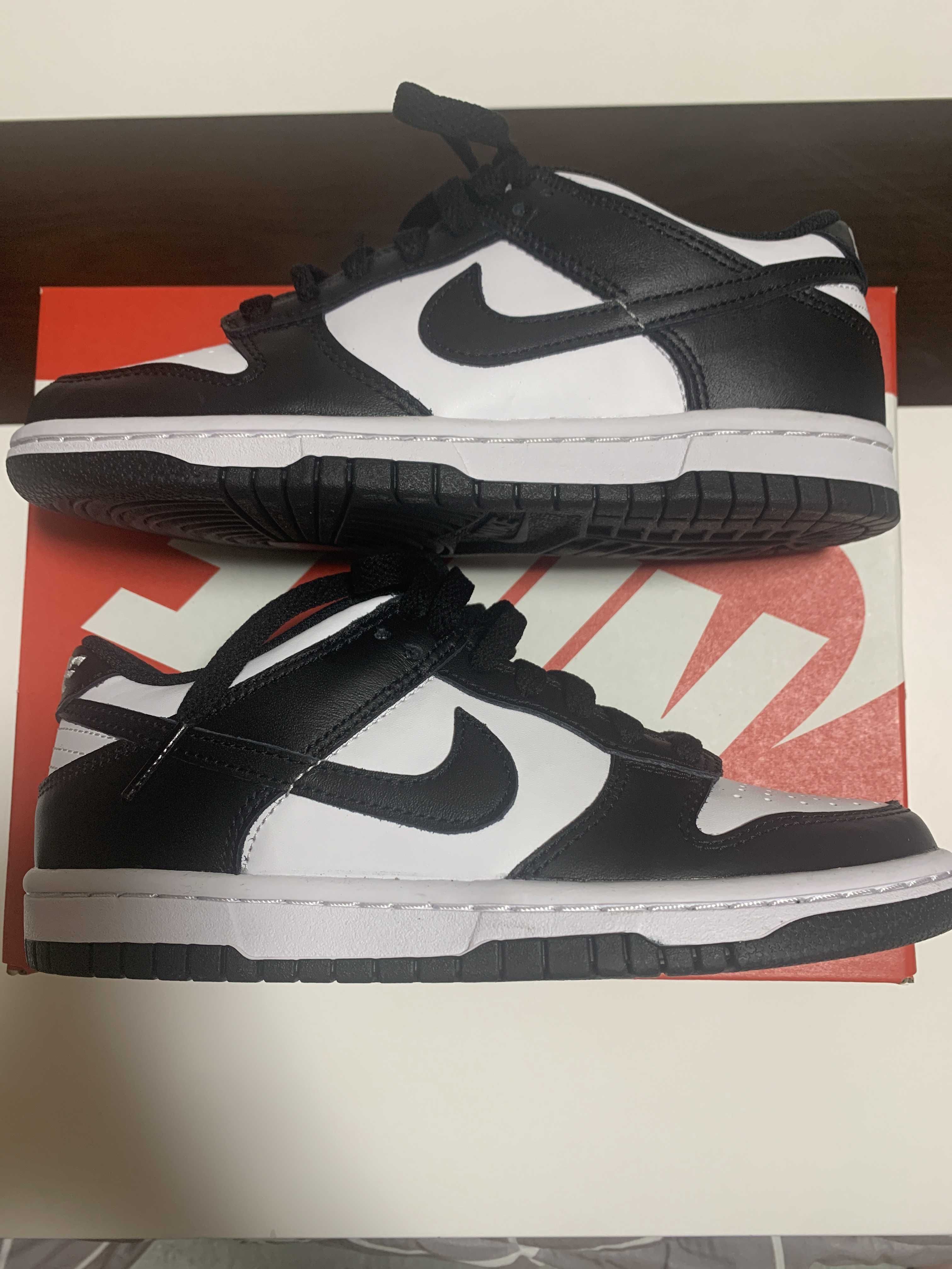 Nike GS Dunk Low "White/Black"