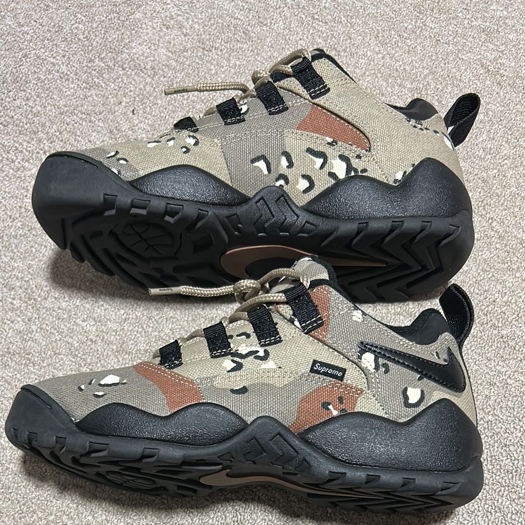 Supreme × Nike SB Darwin Low "Desert Camo"