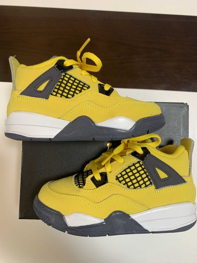 Nike TD Air Jordan 4 "Tour Yellow"