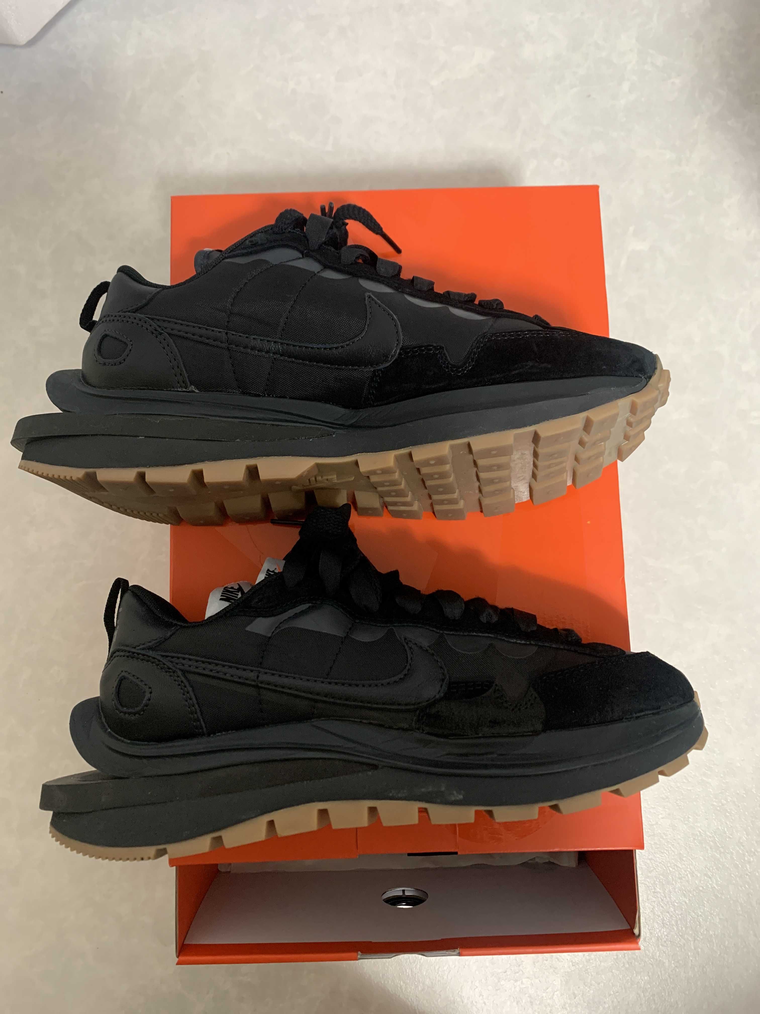 sacai × Nike VaporWaffle "Black Gum"