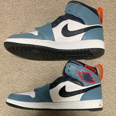 FACETASM × Nike Air Jordan 1 Mid "White/Navy"