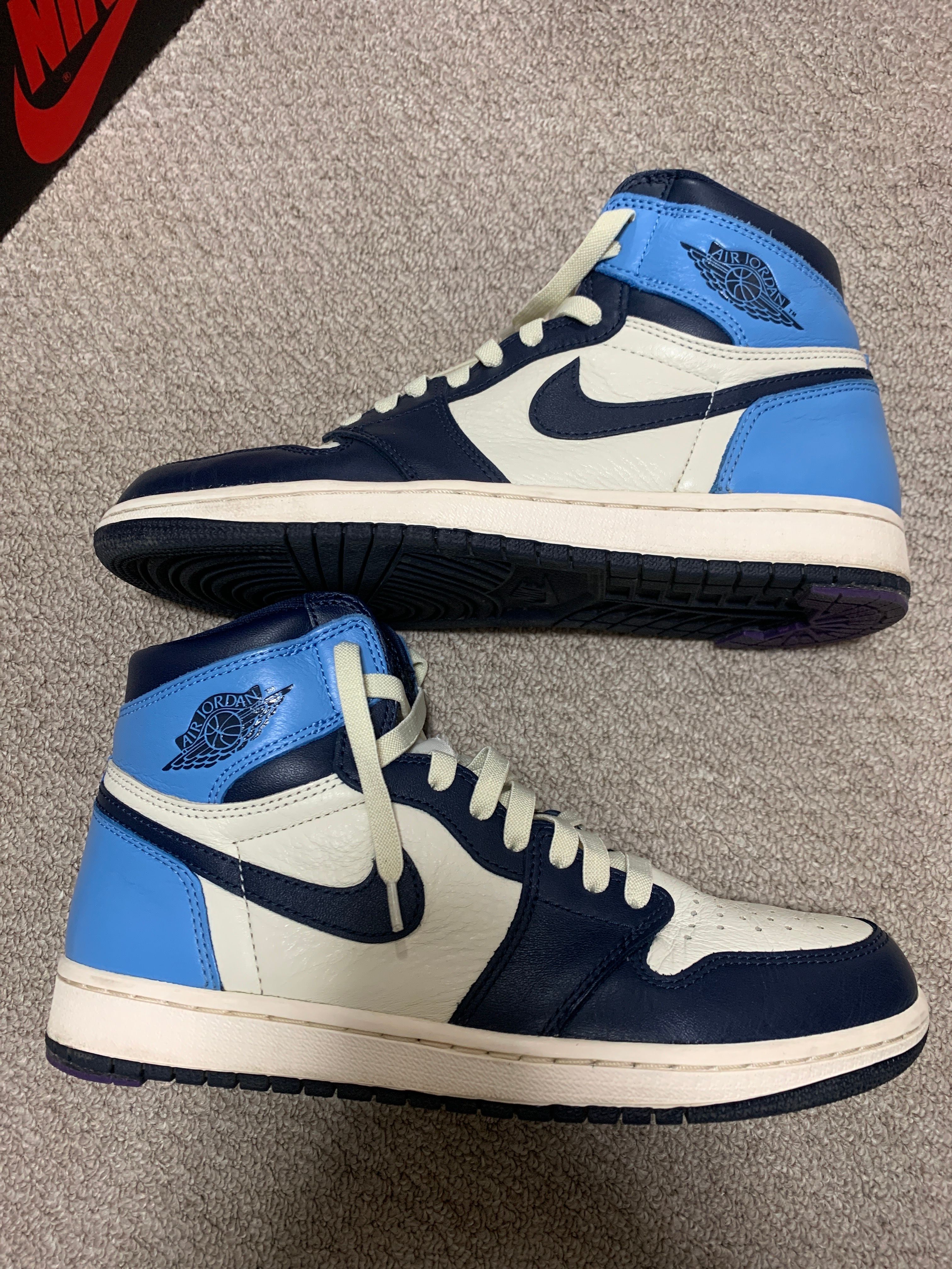Nike Air Jordan 1 Retro High OG "Obsidian/University Blue"