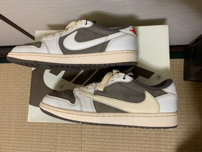 Travis Scott × Nike Air Jordan 1 Low OG SP "Reverse Mocha/Sail and Ridgerock"