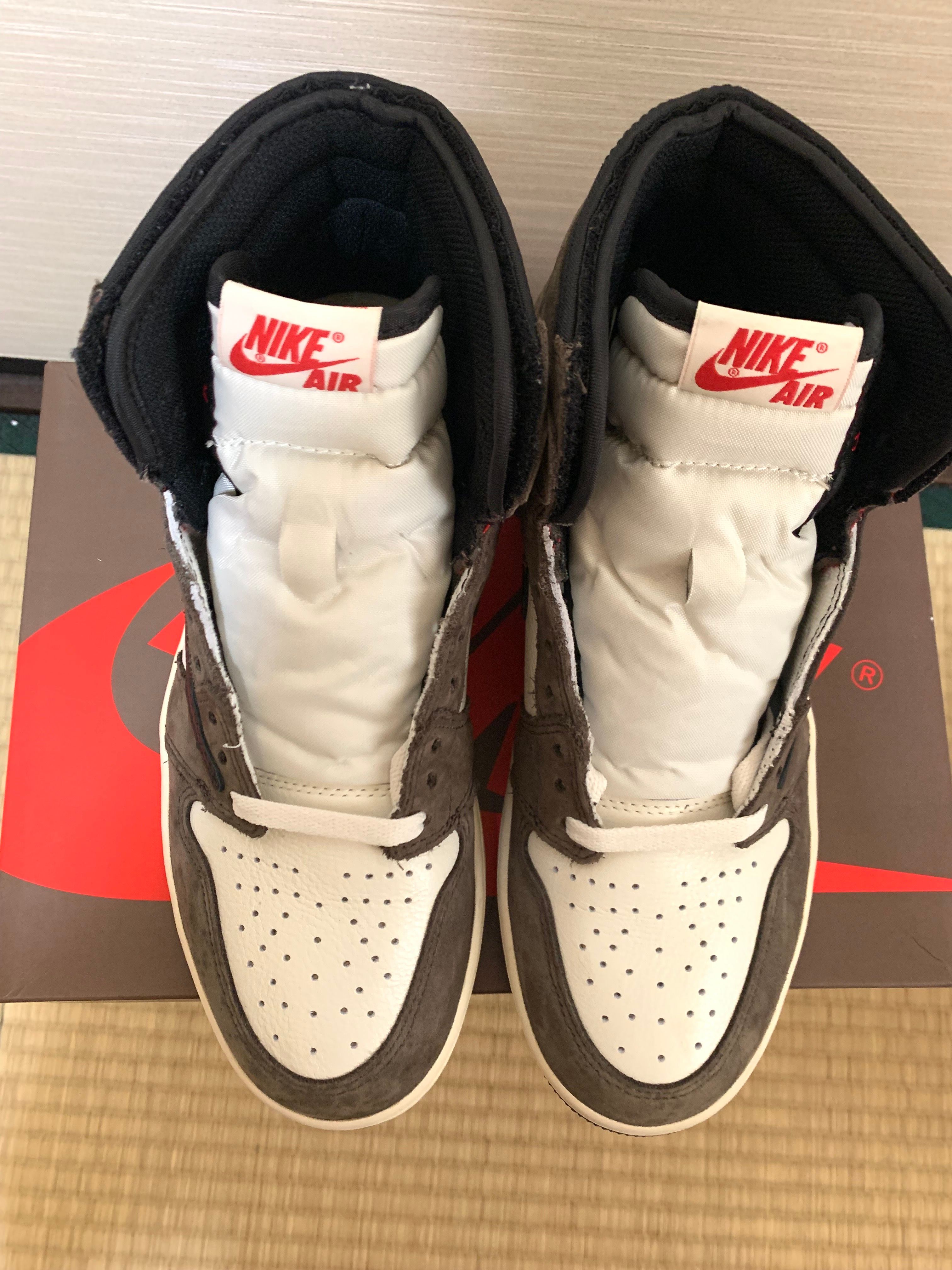 Travis Scott × Nike Air Jordan 1 Retro High OG TS SP "Sail/Dark Mocha"